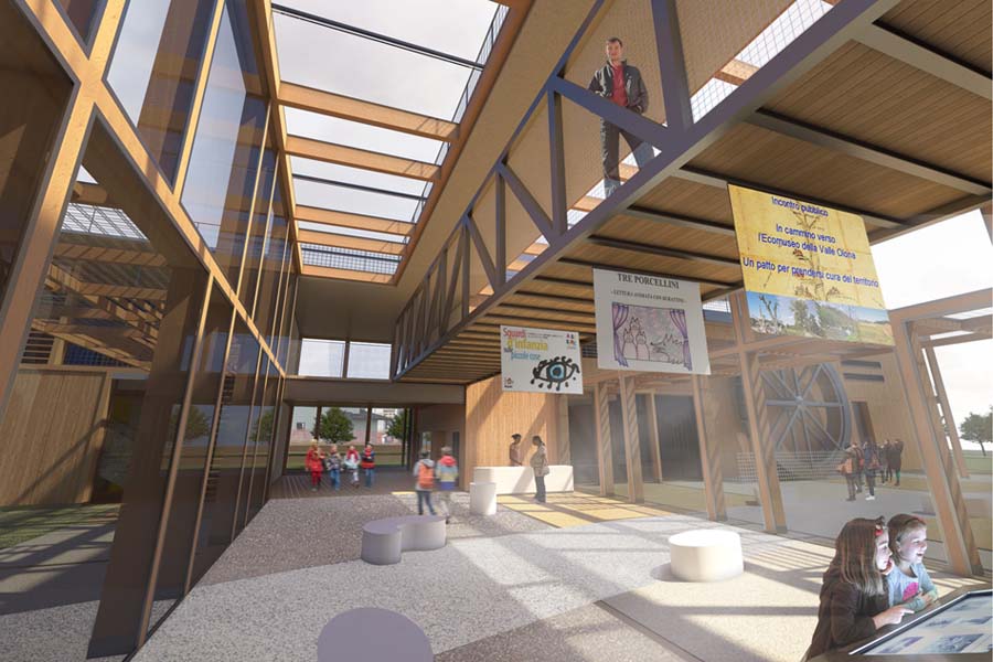 "H"型校园建筑 | 自然镜像与教育故事的融合-7