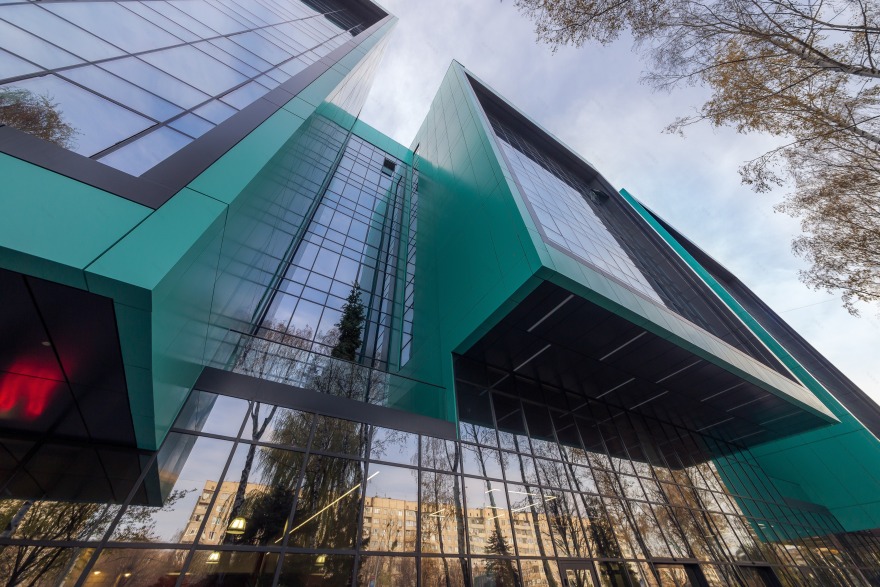 绿色环保的乌克兰 Optima Plaza 商务中心-0