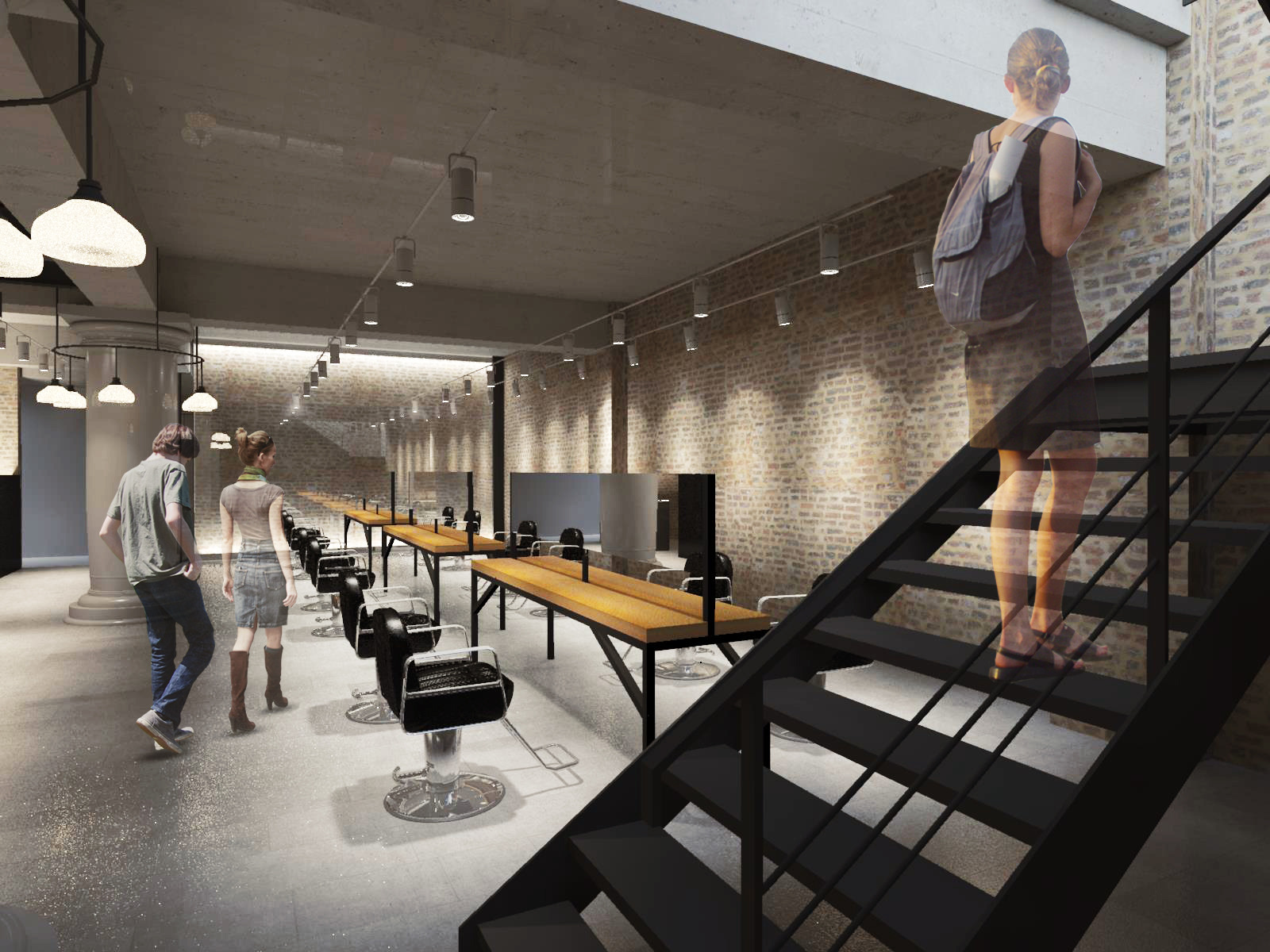 2014 年 ROOPS 发廊 | 临时性室内设计佳作-9