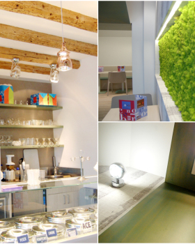 2015 年完成的 Conodombra Gelateria 室内设计案例