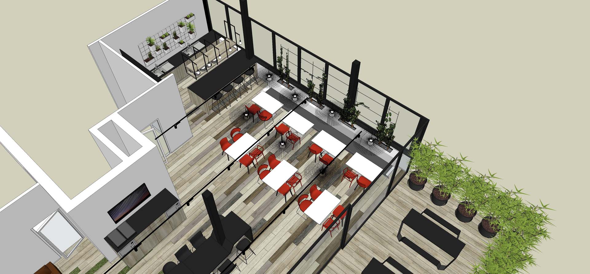 精巧布局，CMI 办公室室内设计展现企业活力-3