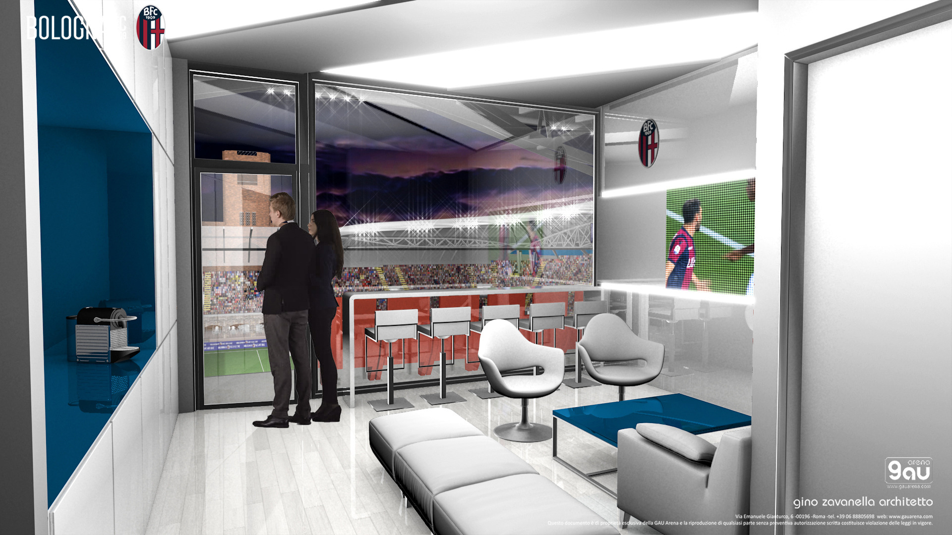 意大利博洛尼亚 Renato Dall'Ara 球场翻新设计-9