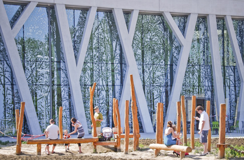 比利时 Heverlee 服务站绿色环保设计-46