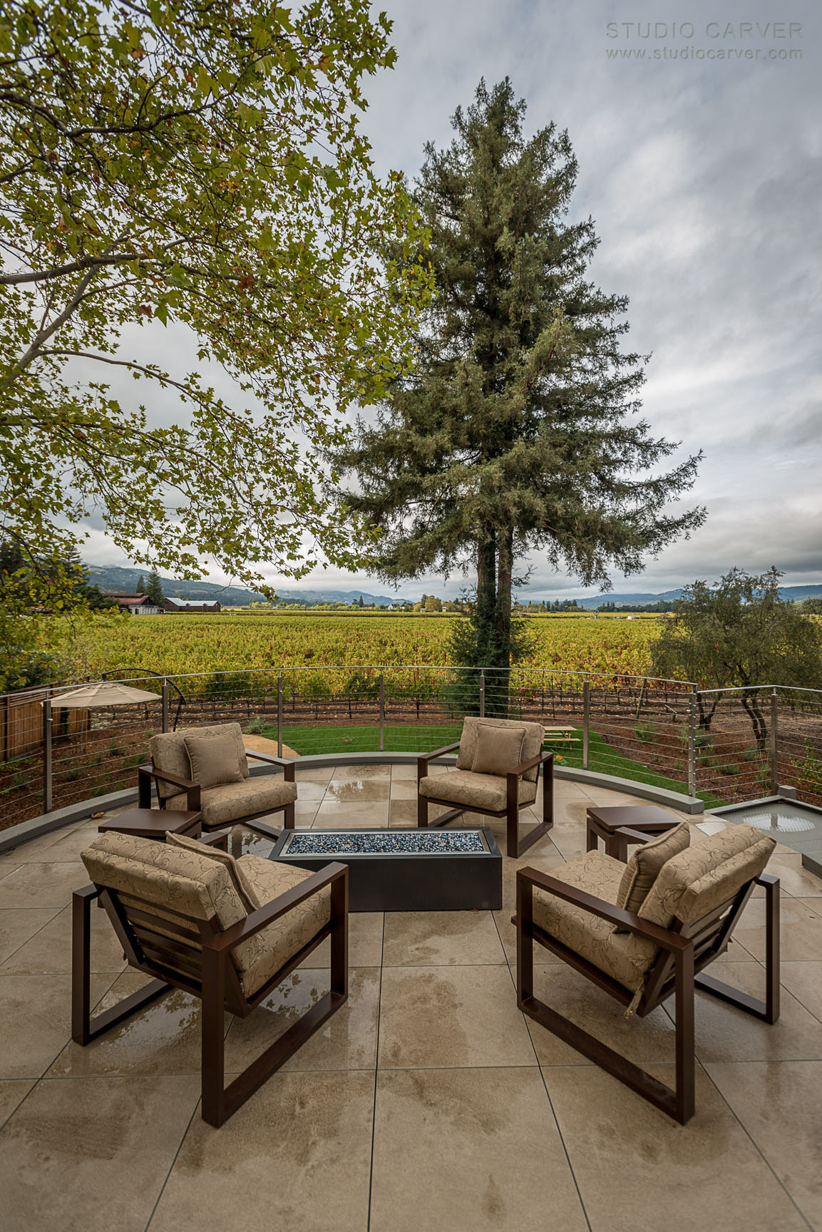 纳帕谷现代葡萄园住宅，优雅融合自然美景-6