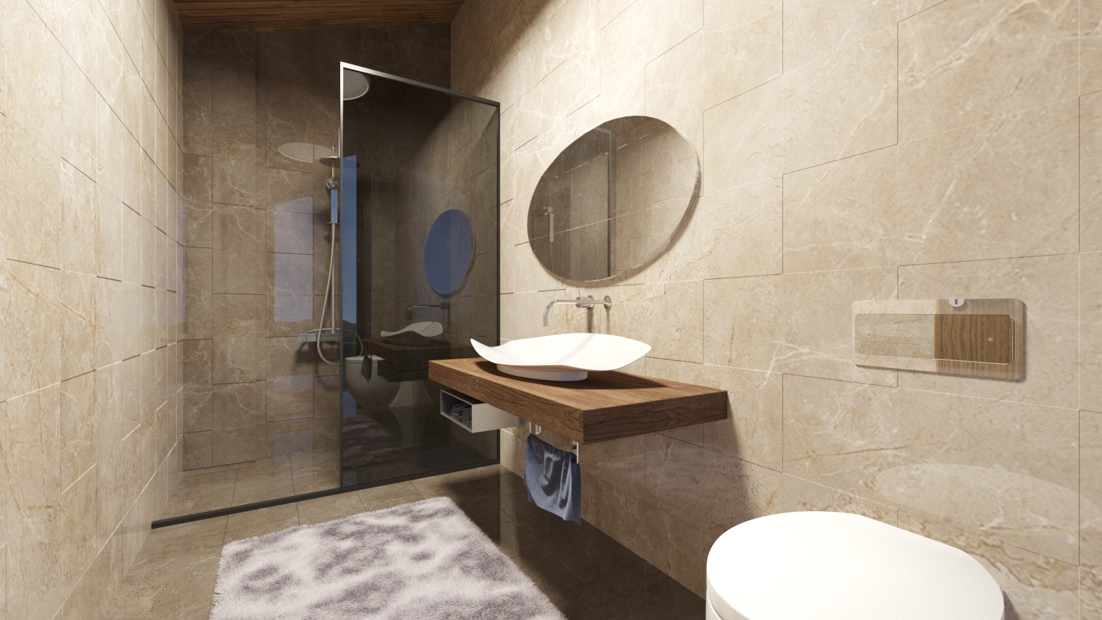 45-X 别墅 | 融入自然的室内设计杰作-7