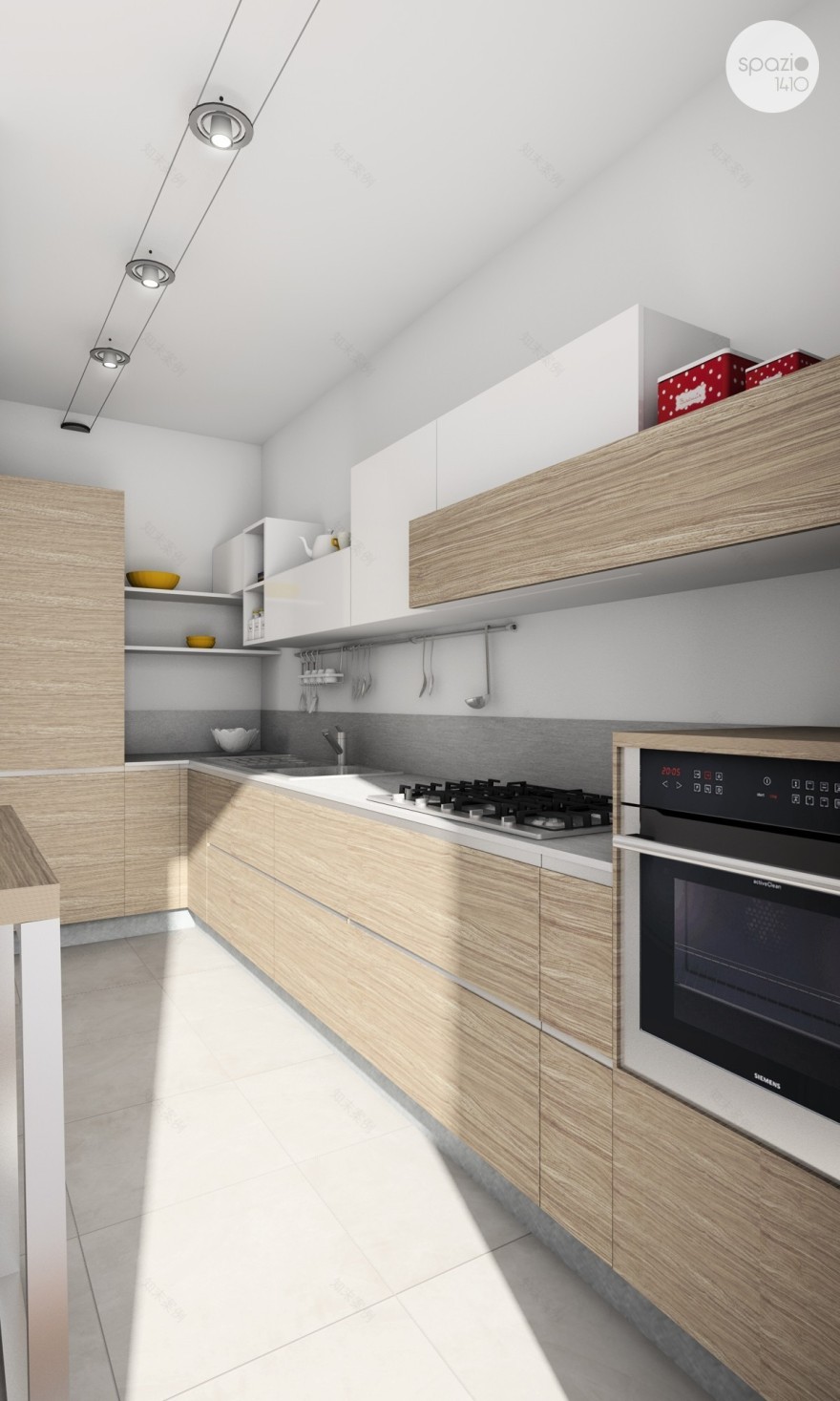 2014 年现代经典公寓设计案例 | 卧室配独立浴室,主次分明-17