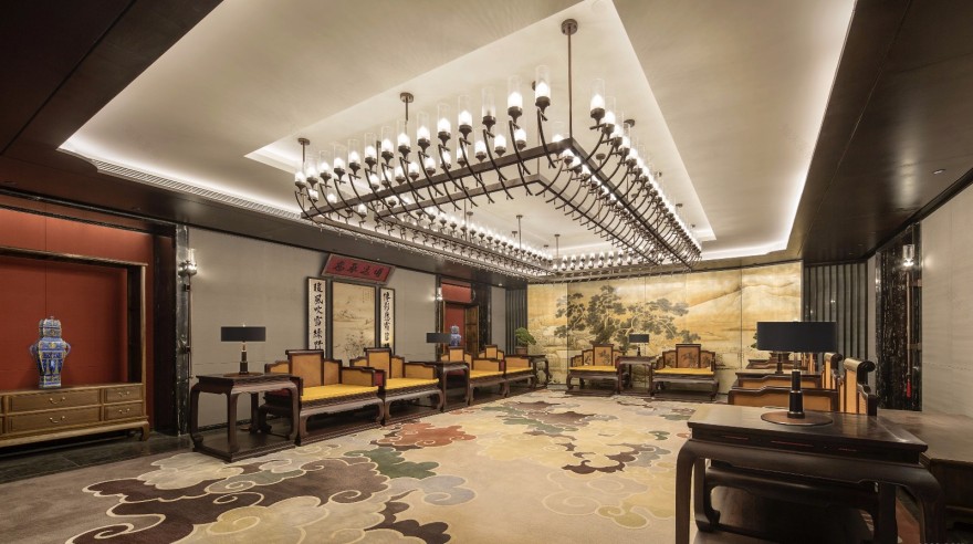 新中式办公空间-13