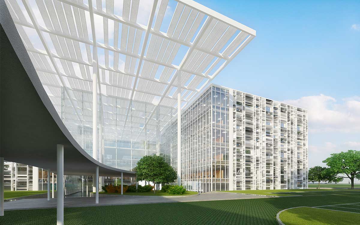 米兰 Mediolanum 办公楼设计方案-1