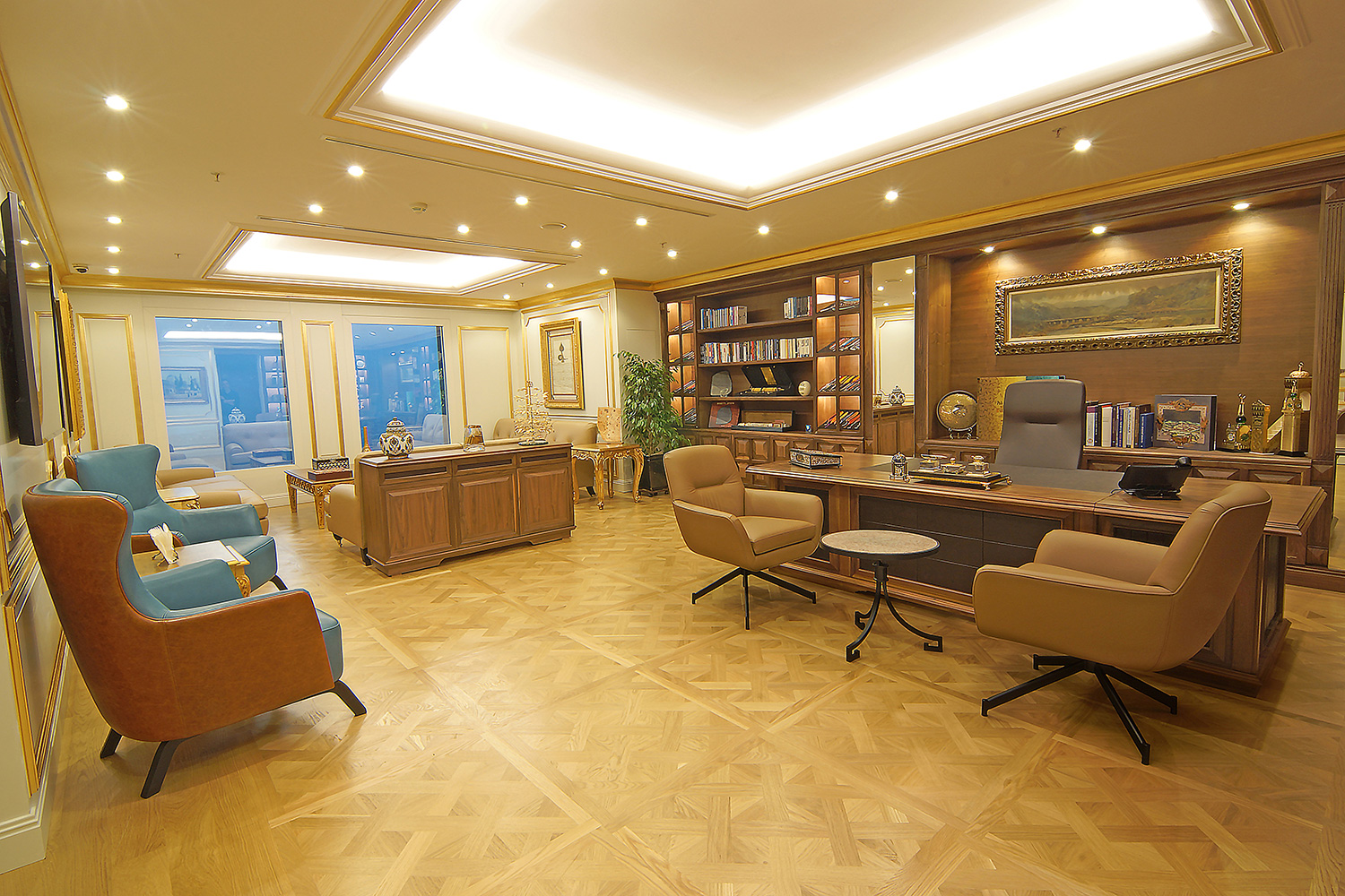 Degisim Merkezi 总部室内设计 | 现代与古典的完美融合-14