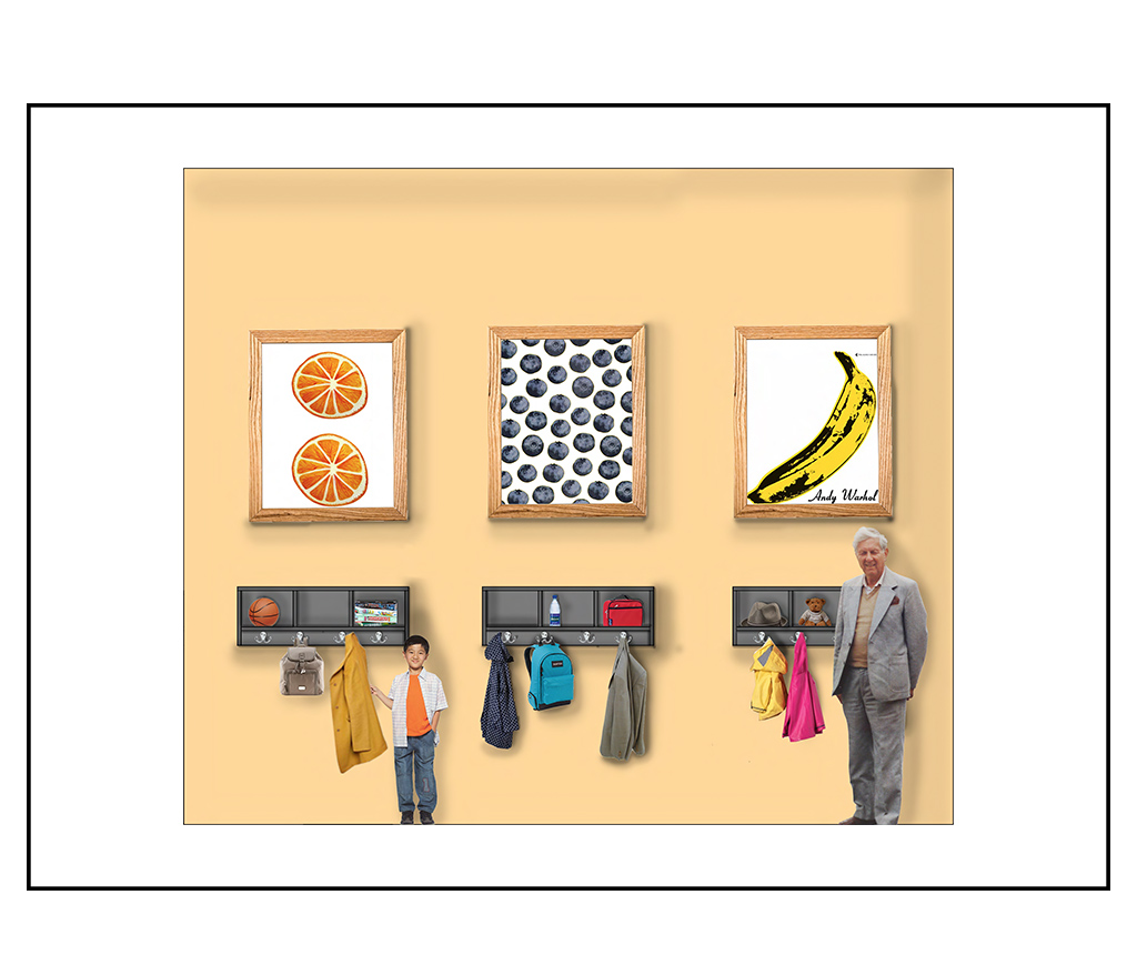 Tasker Street mentor center | 橙蓝灰三色打造温馨老少共享空间-11