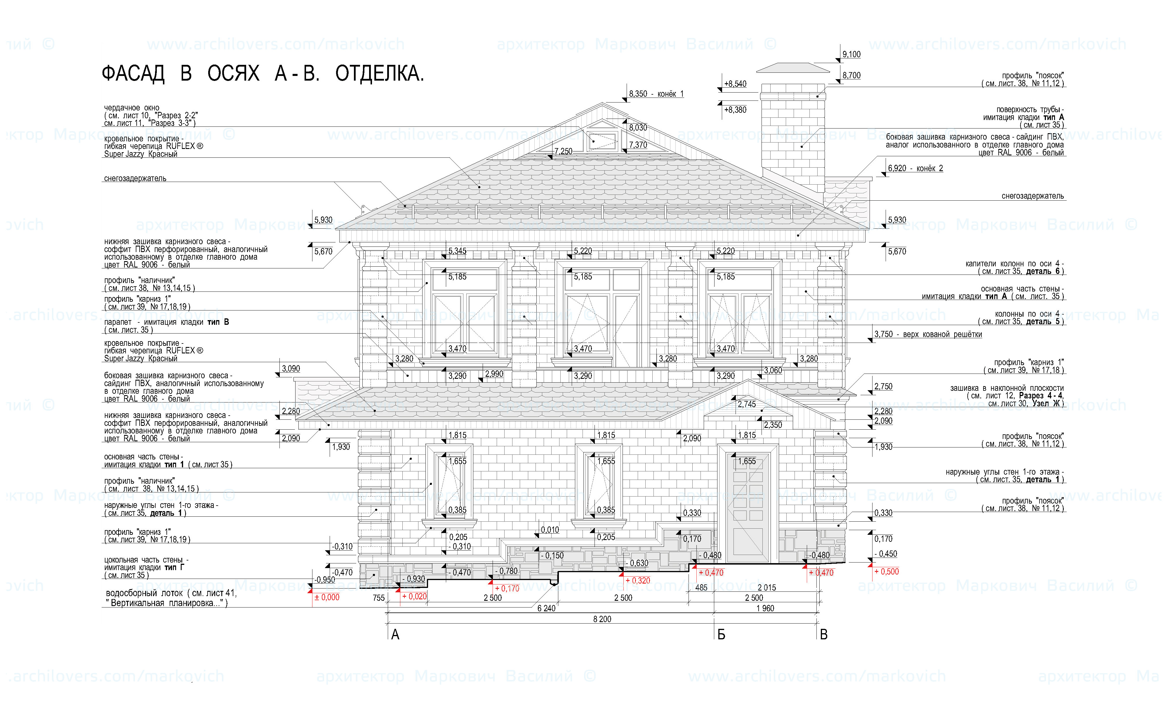 融入环境的客制化乡村别墅设计-19