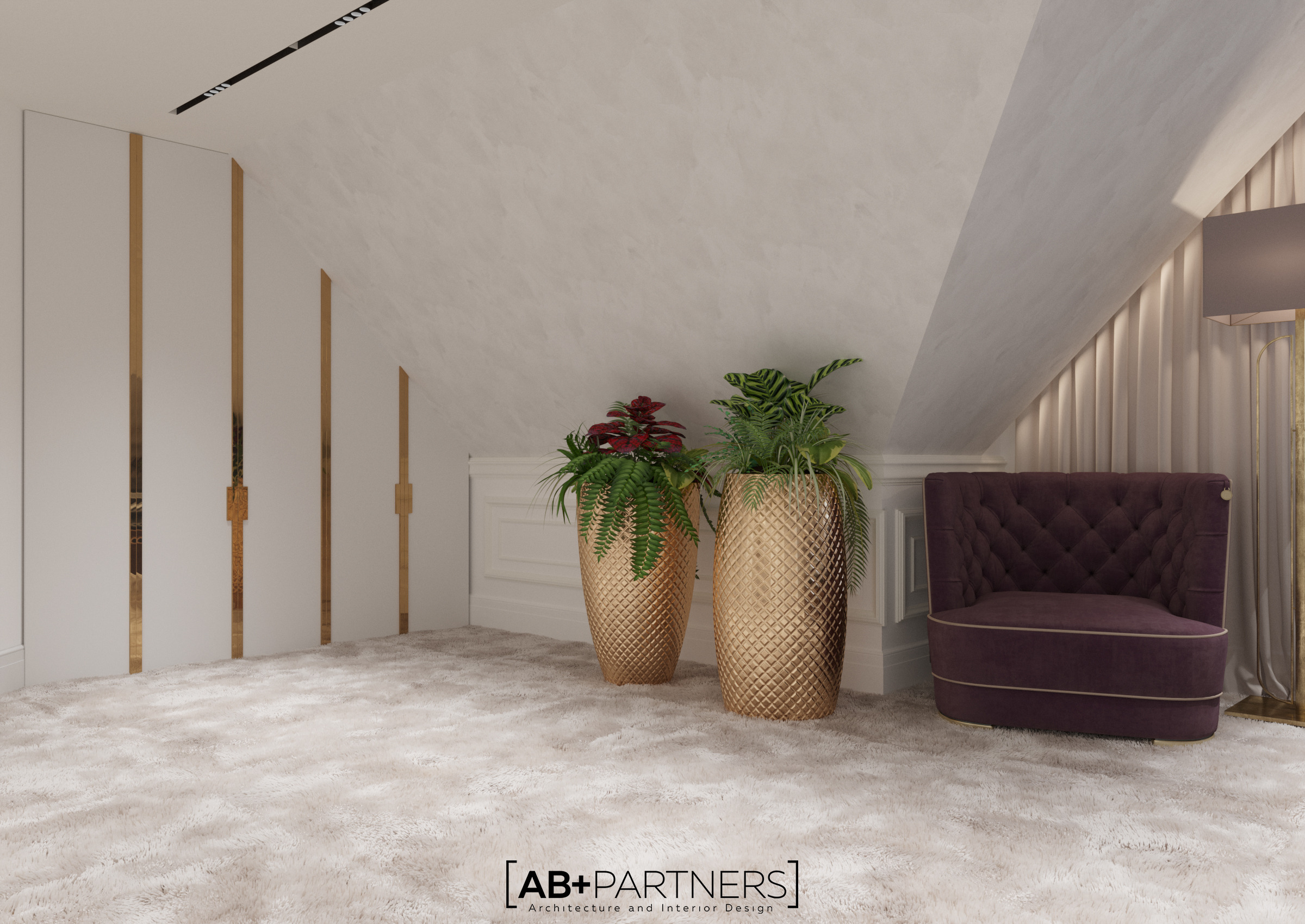 伦敦豪华别墅现代奢华室内设计-91