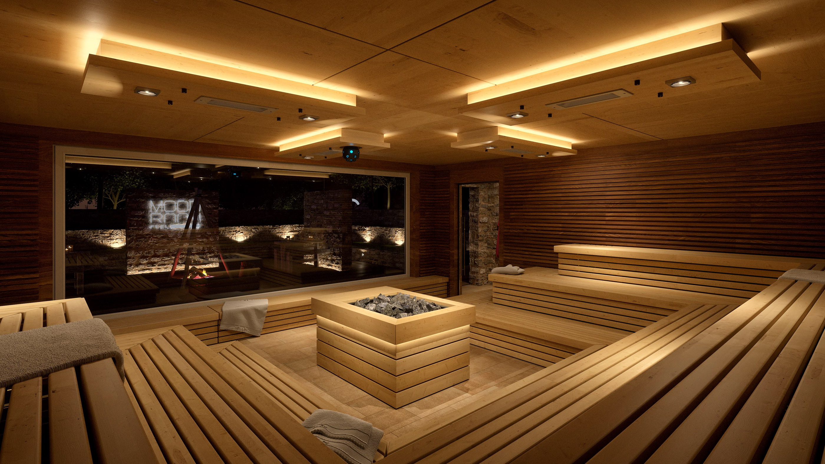 活动桑拿房设计，多元灯光营造 Mood-Room 氛围-10