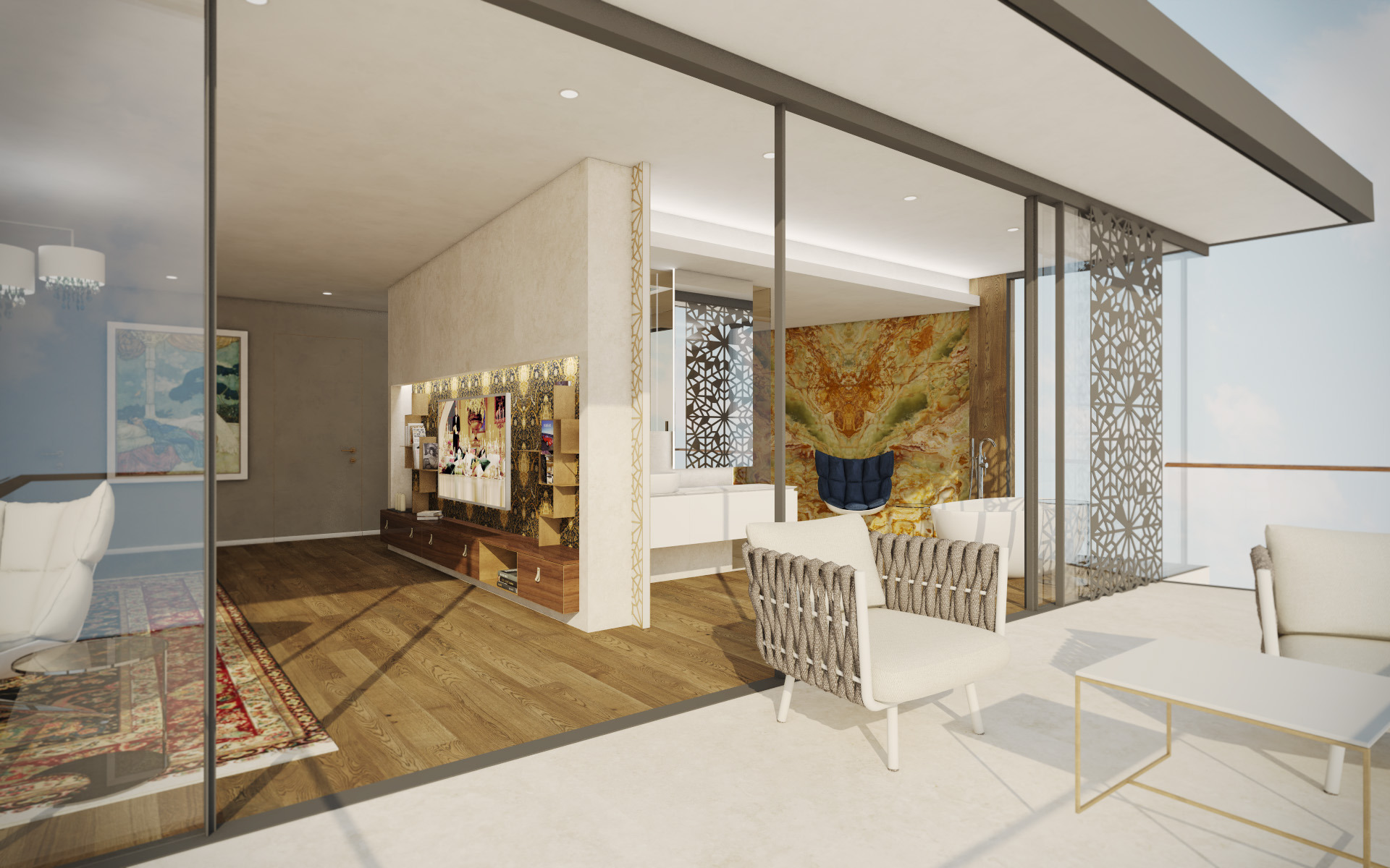 Brentwood Hills 95 豪华私人住宅室内设计-31