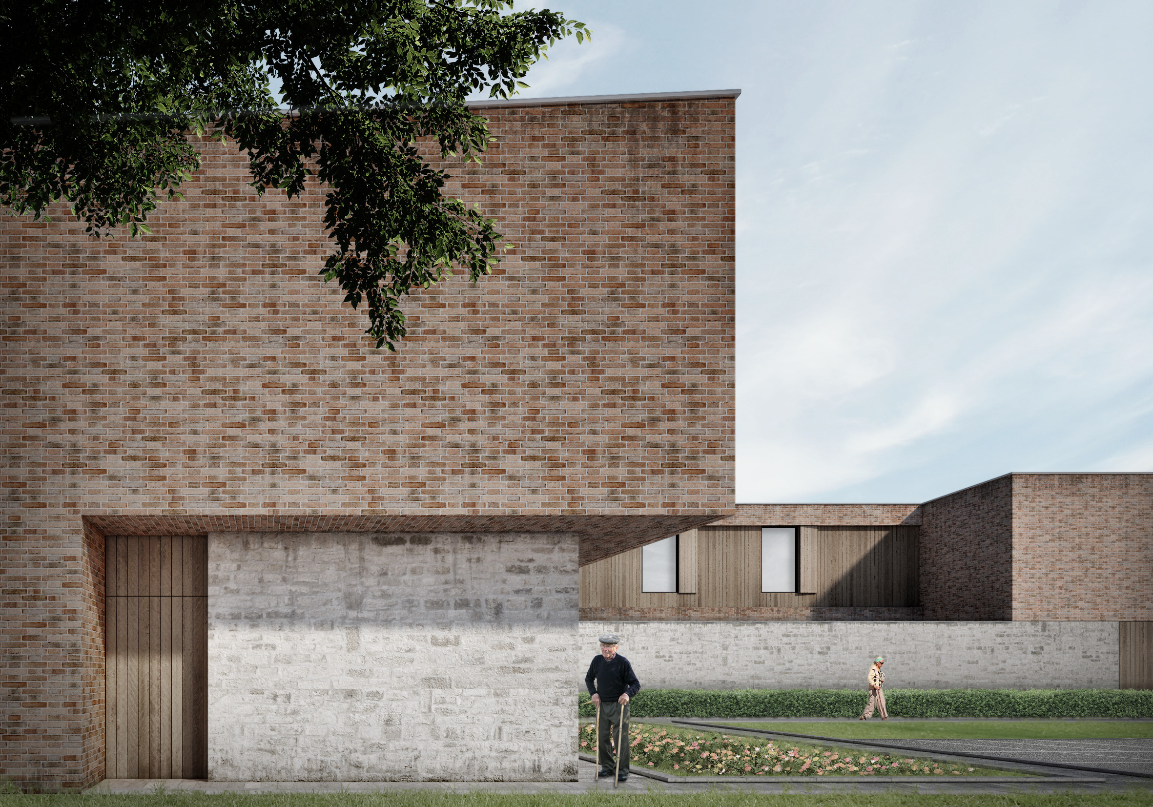 RSA Santa Chiara 养老康复中心设计-2