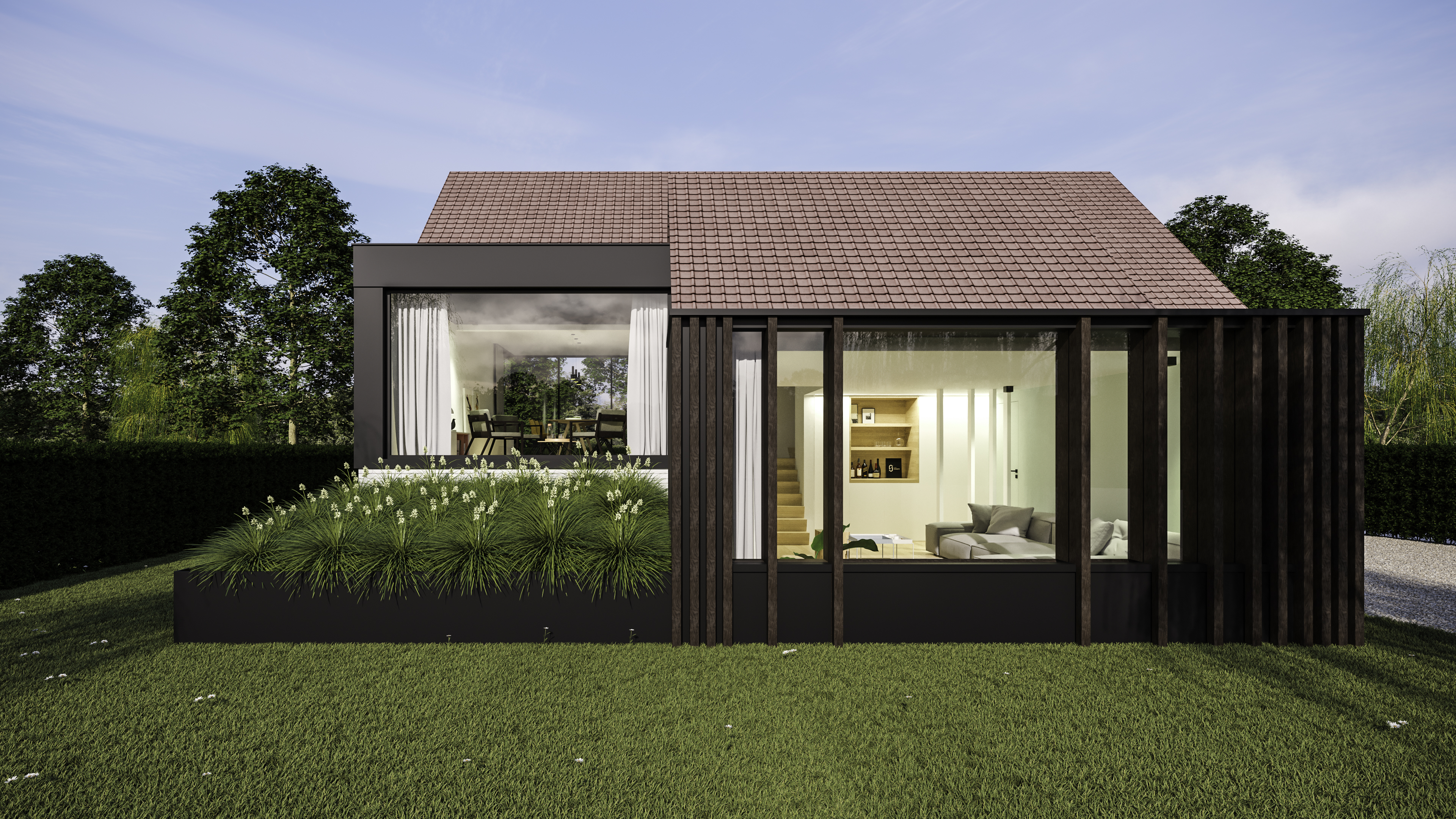 80 年代老屋翻新，现代简约空间重生-0