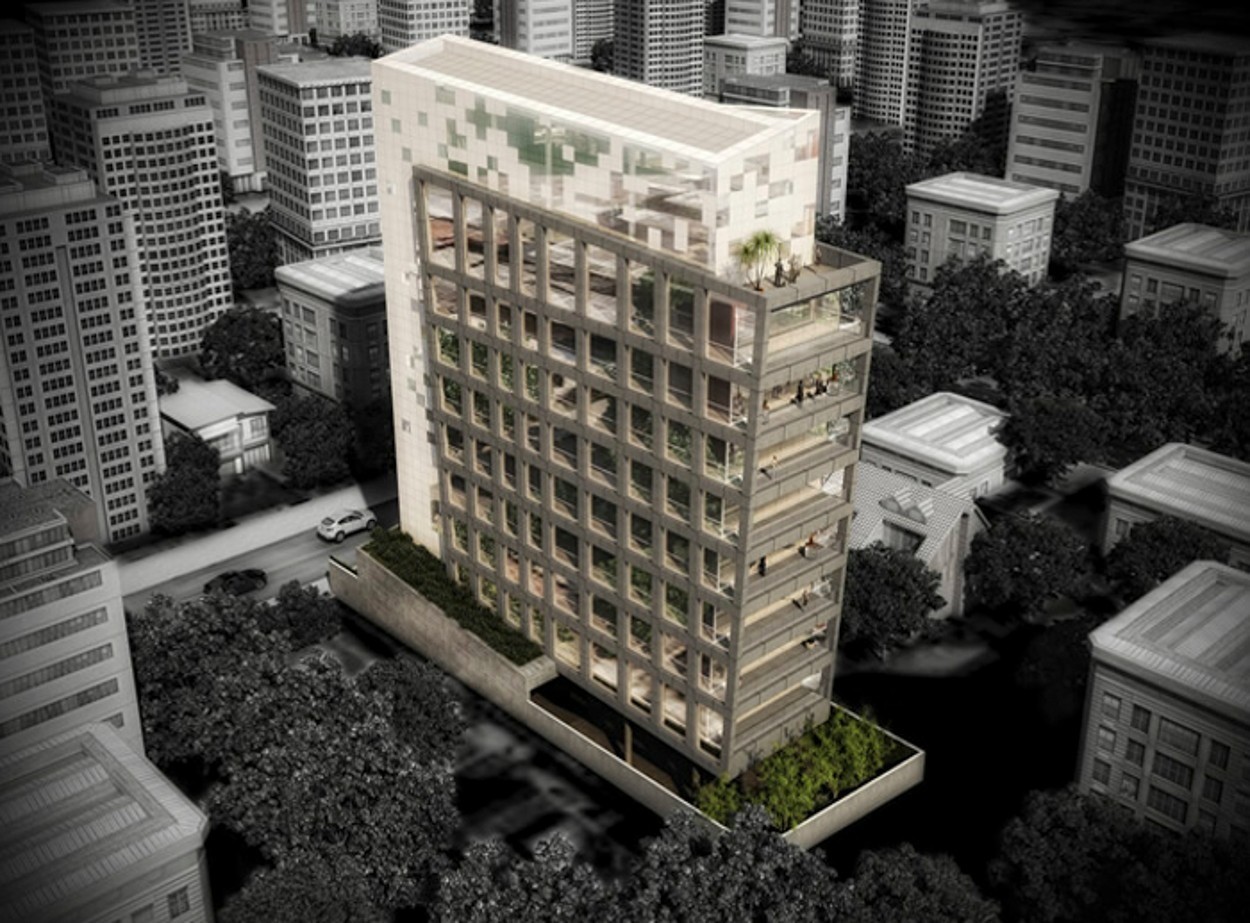 2014-2016 年 São Paulo 办公室建筑与室内设计案例-0