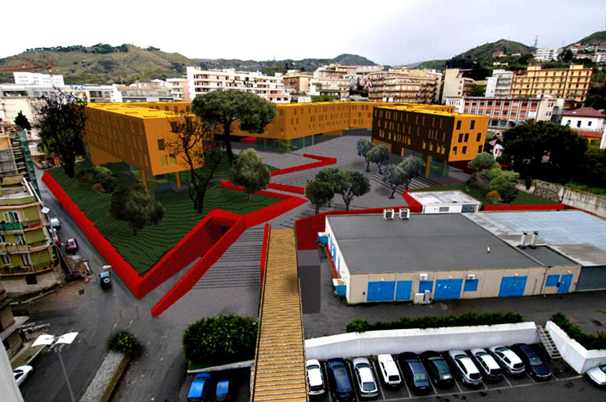 2005 年意大利卡拉布里亚地区总部扩建竞赛方案-4