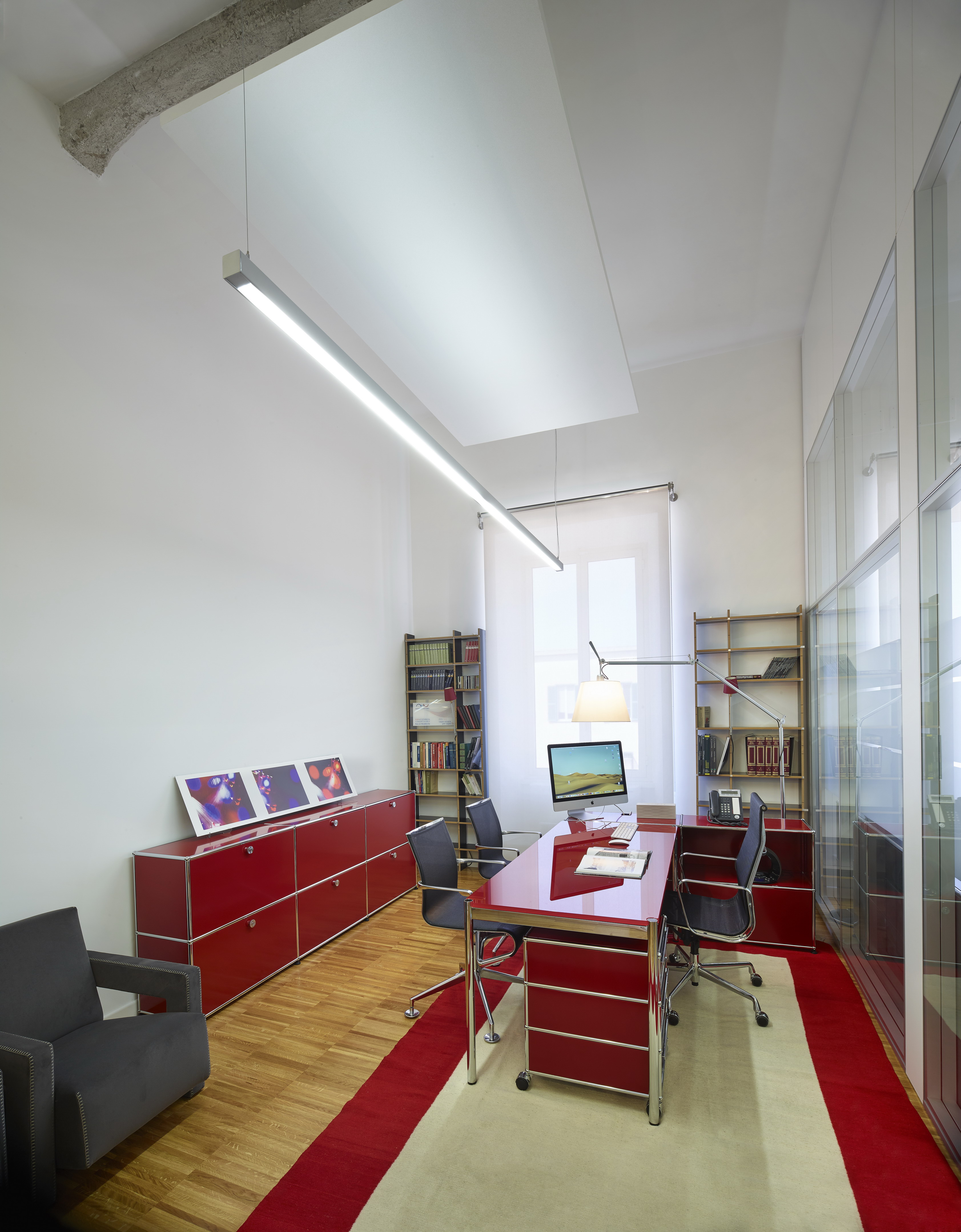罗马保险公司的现代模块化办公室-10