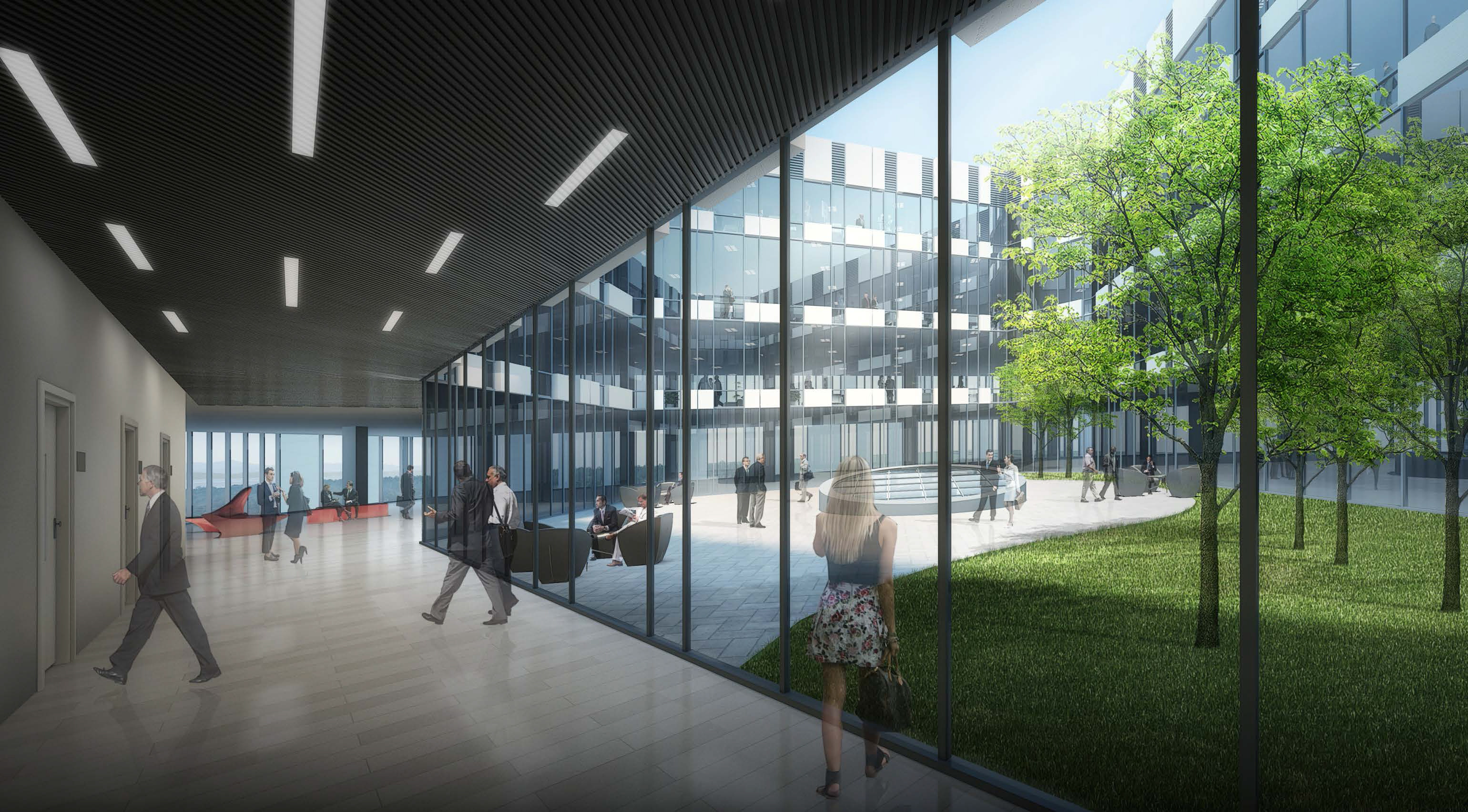 意式 grid 设计理念融入 CCB 深圳湾办公楼-14