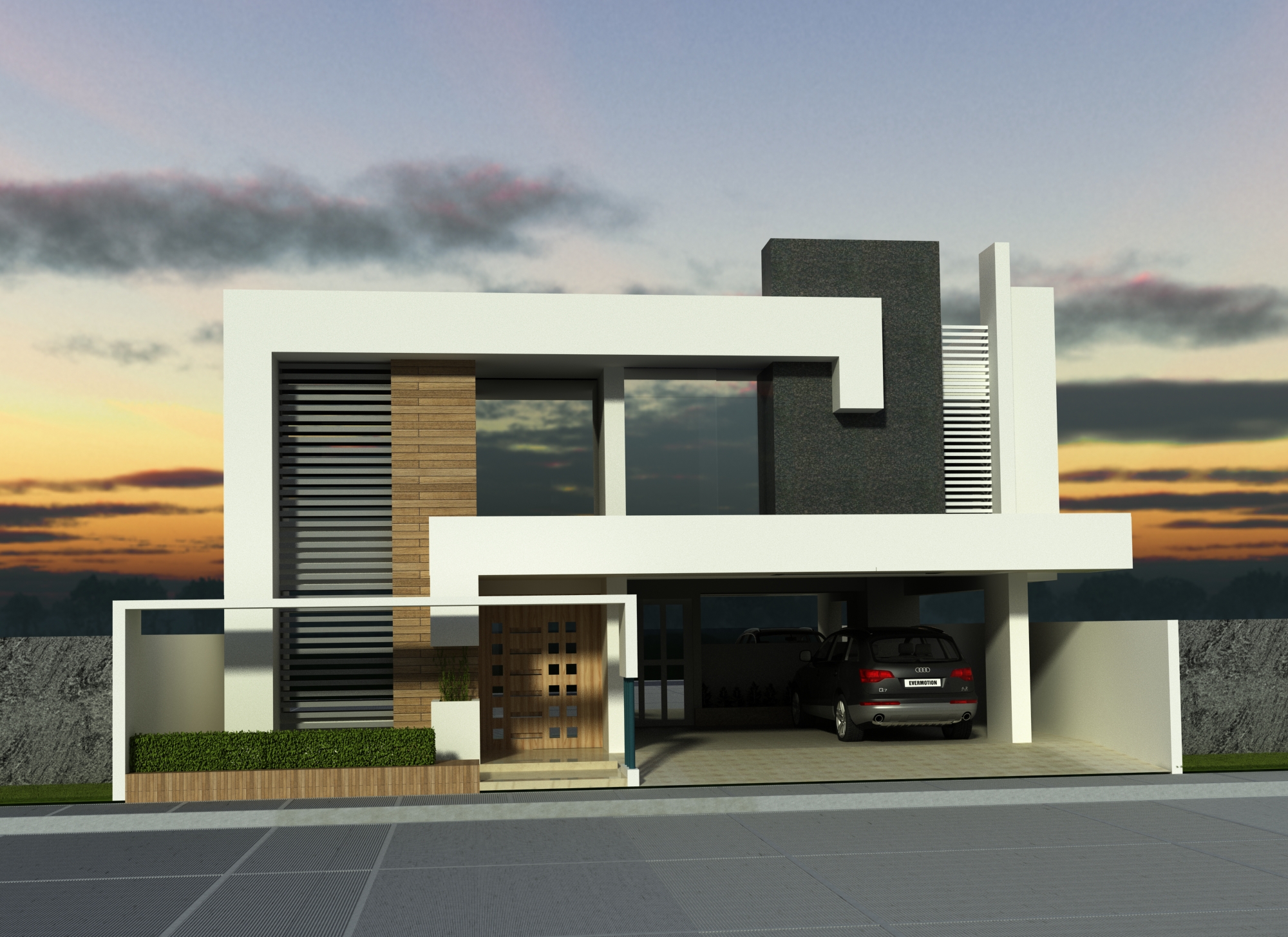 墨西哥风情独栋住宅设计-12