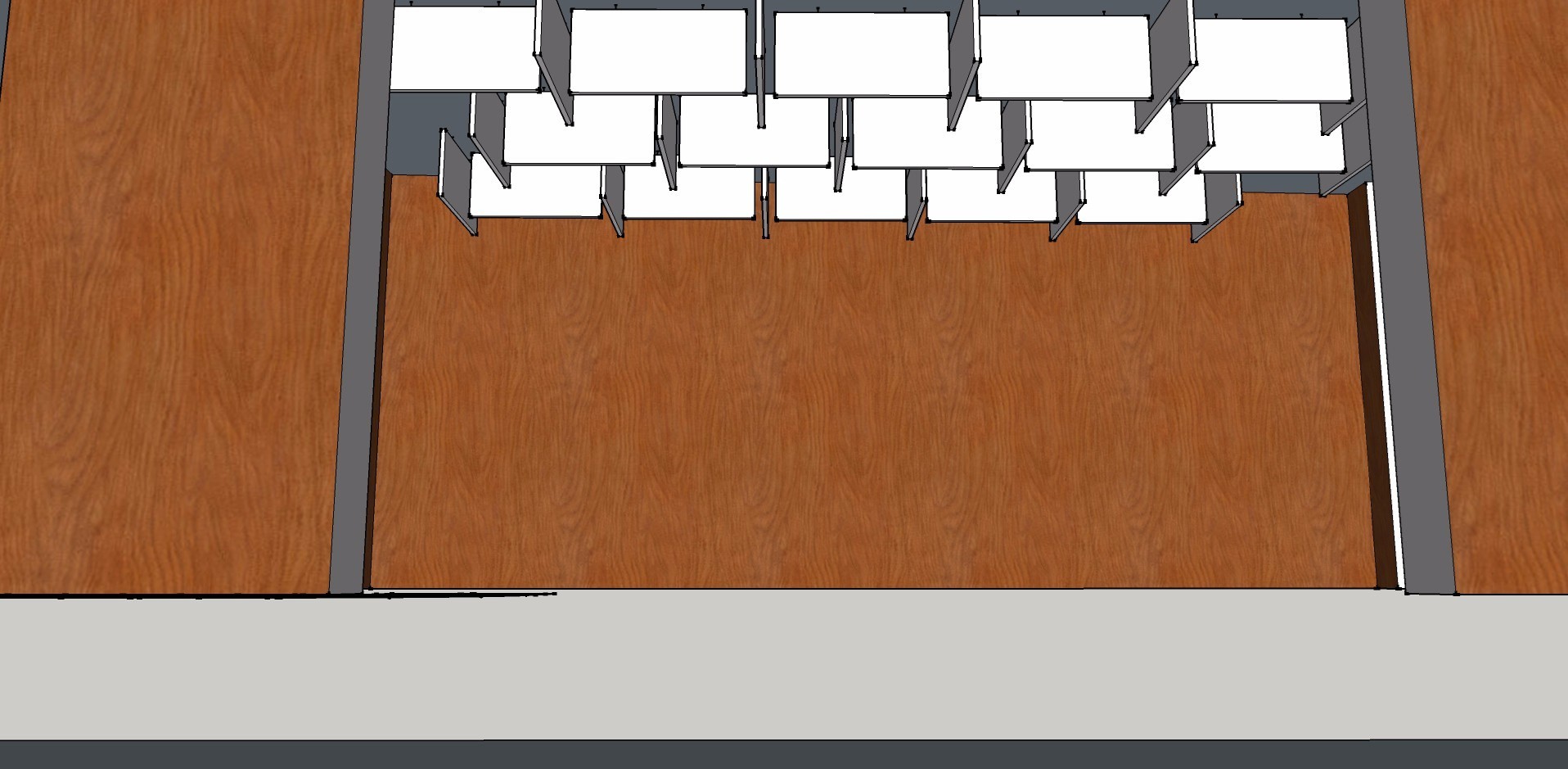 三维立体渲染餐厅环境声学设计-10