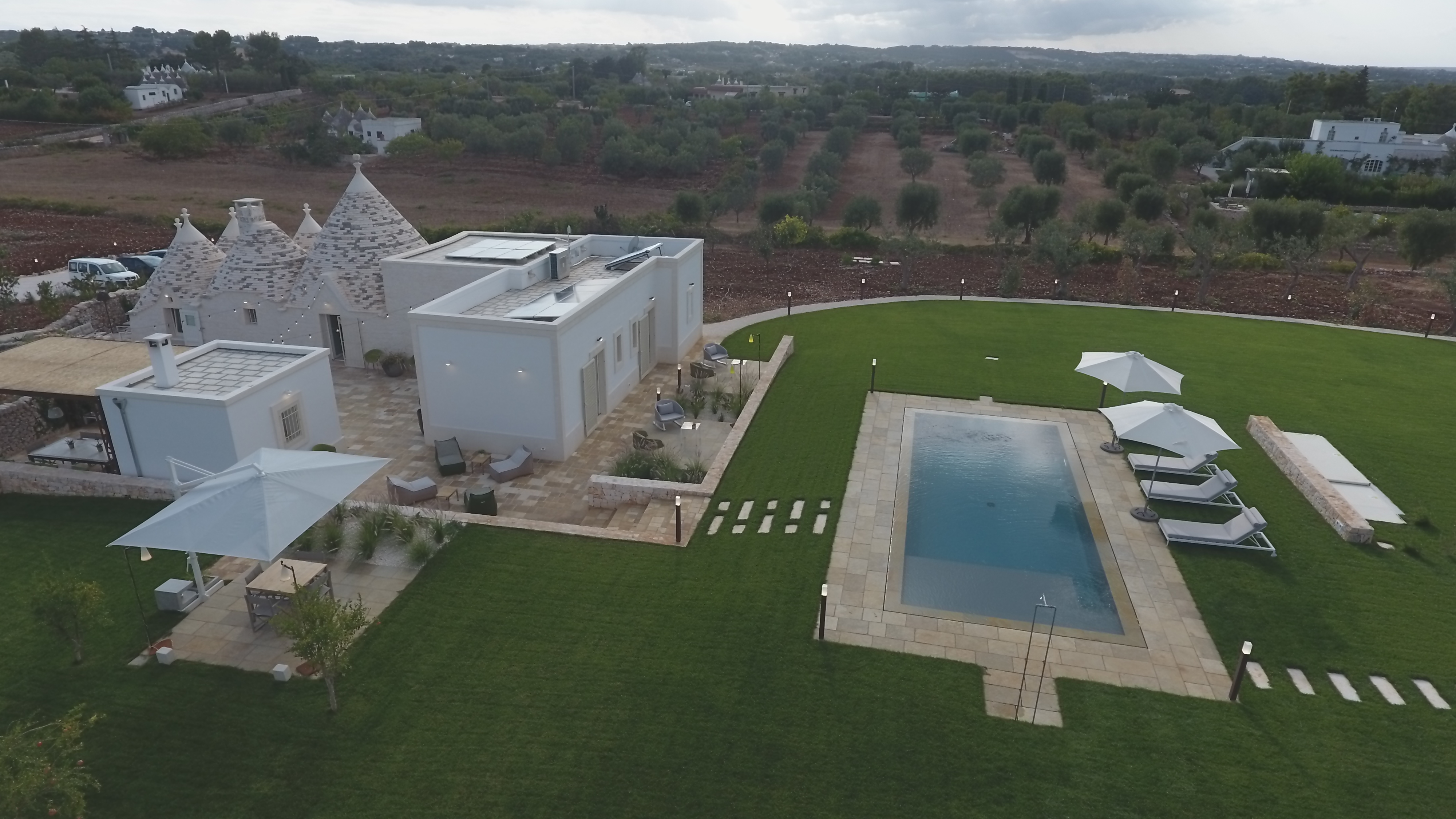 意大利乡村风格泳池设计-12