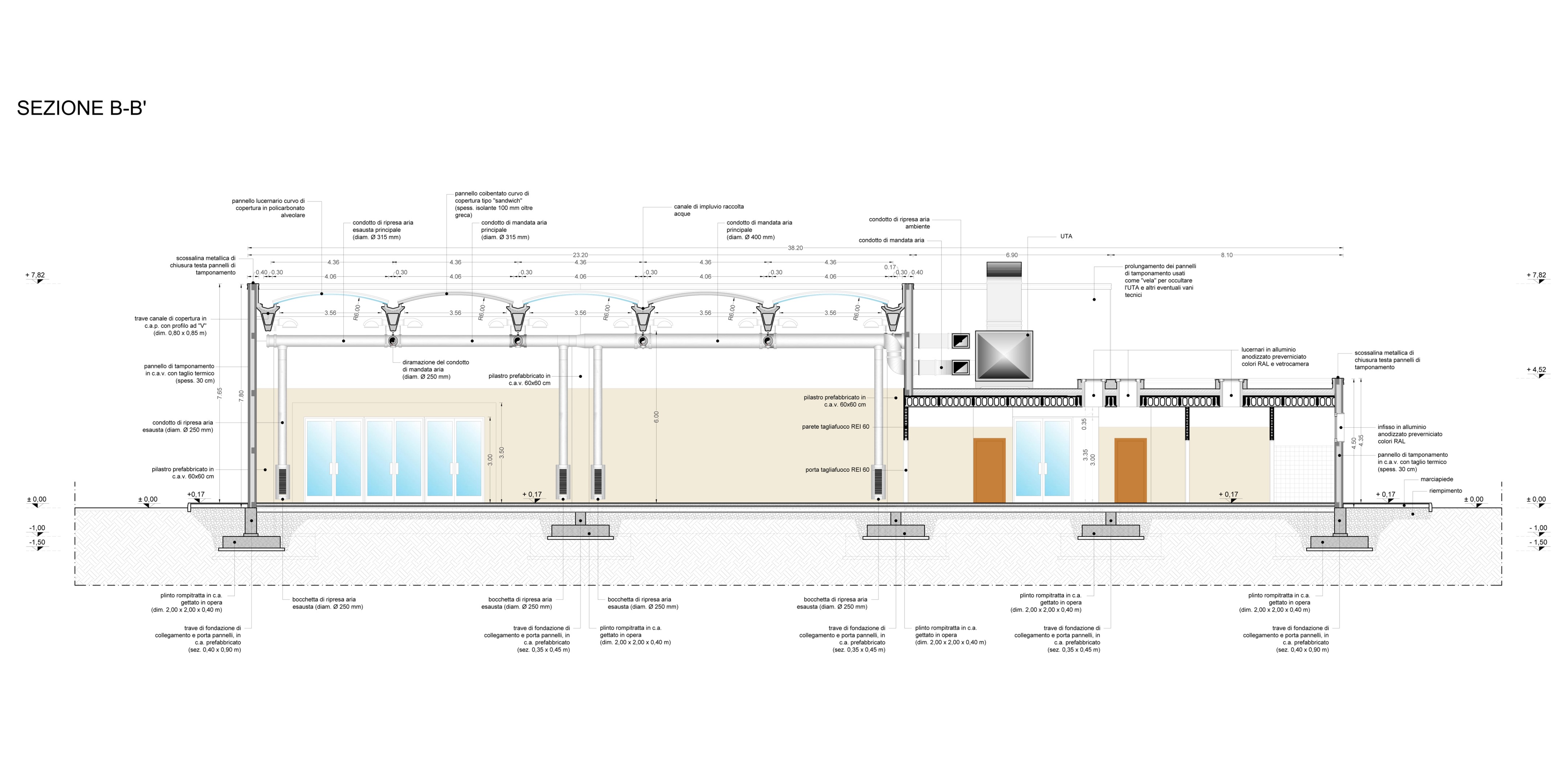 多功能结构建筑 | Cortale 市运动与文化中心-13