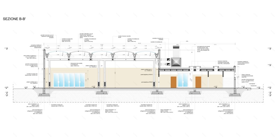 多功能结构建筑 | Cortale 市运动与文化中心-13