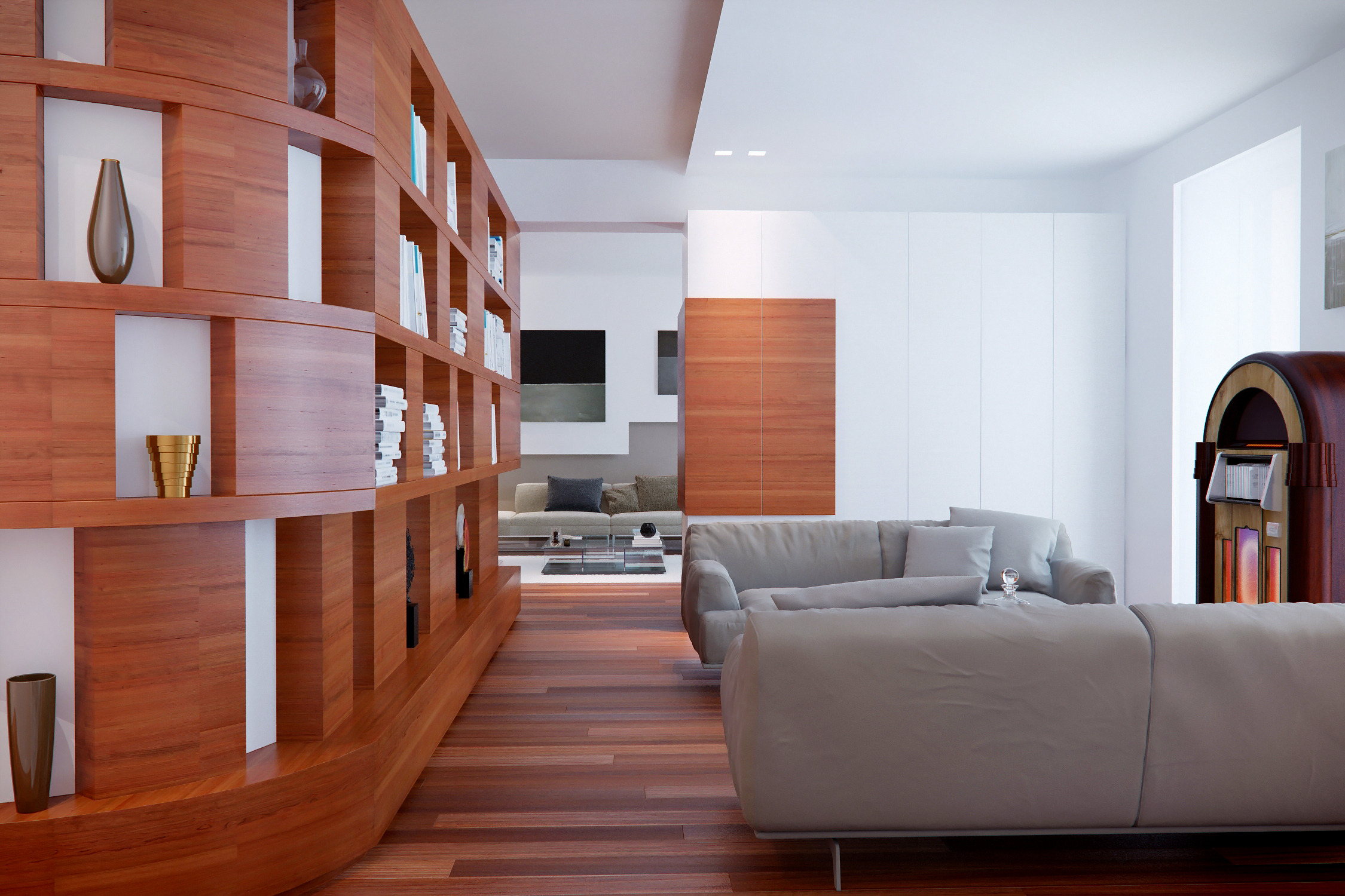 融合复古与现代的意大利巴里公寓设计-57