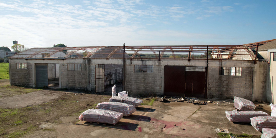 2016-2017 年意大利 Nardò工业仓库改造 | 1700 平米 Ethernit 覆盖屋顶翻新-30