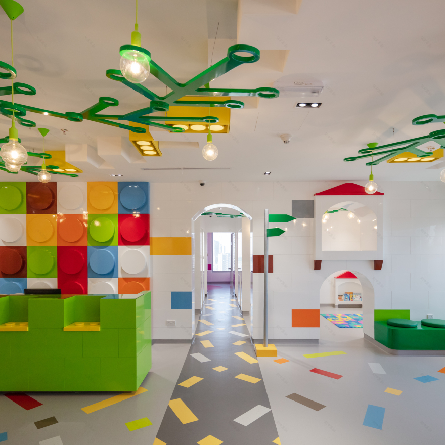 乐高主题儿童牙科诊所,打造奇幻诊疗空间-17