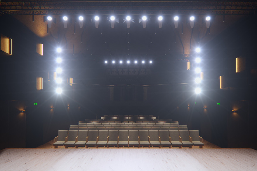 乌克兰 Kniahynyn 社区剧院室内设计-7
