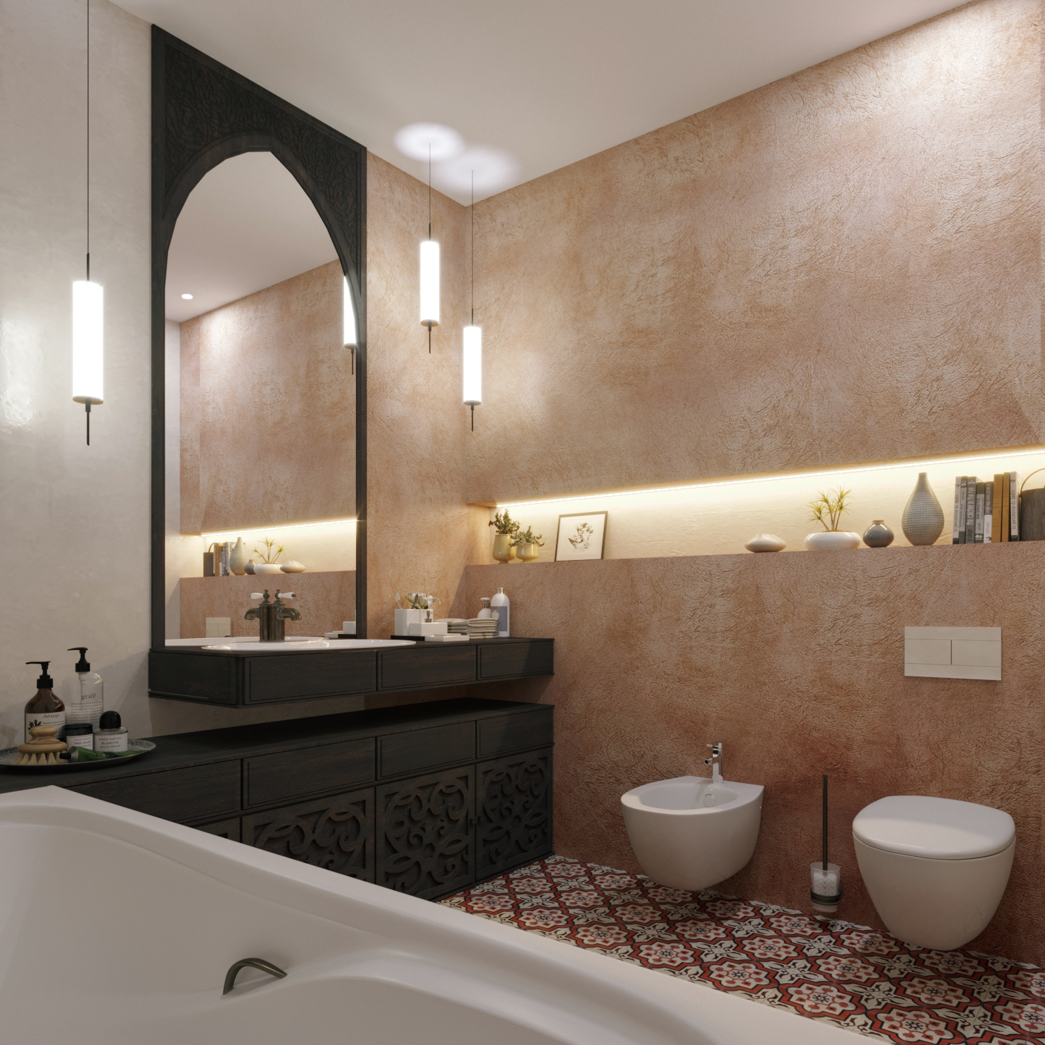 House. Moroccan motifs - 2nd floor-13