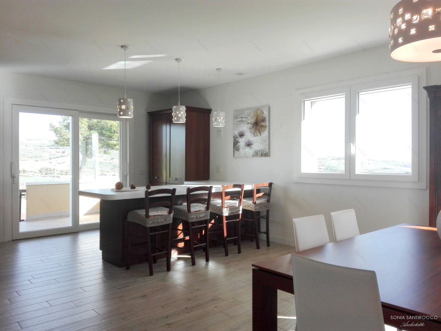 温馨开放式空间 | 意大利公寓客厅设计-17