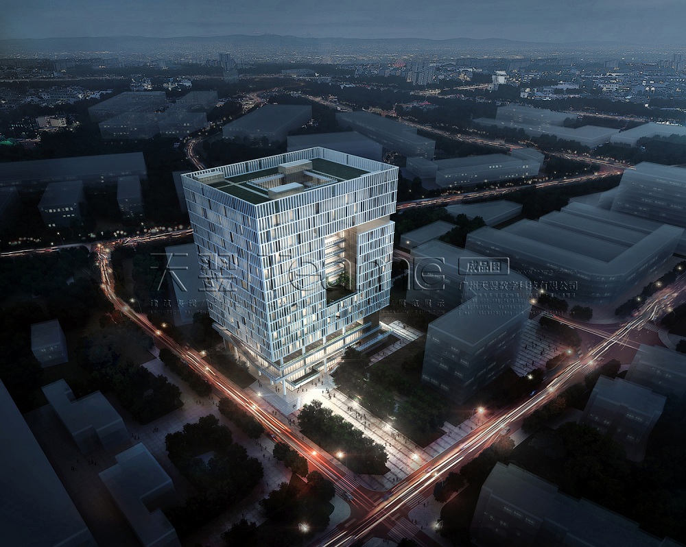 3D renderings--Office buildings-5