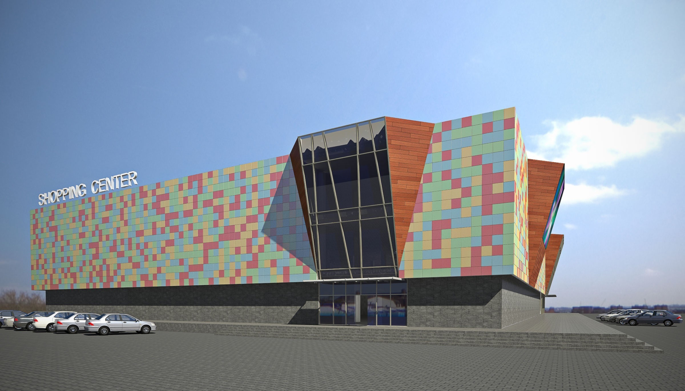 2014 年索契购物中心的临时市场设计-11