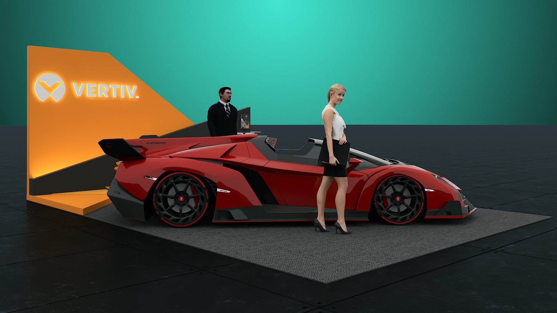 巴西 Vertiv98 平米网络中心 现代简约风格-10