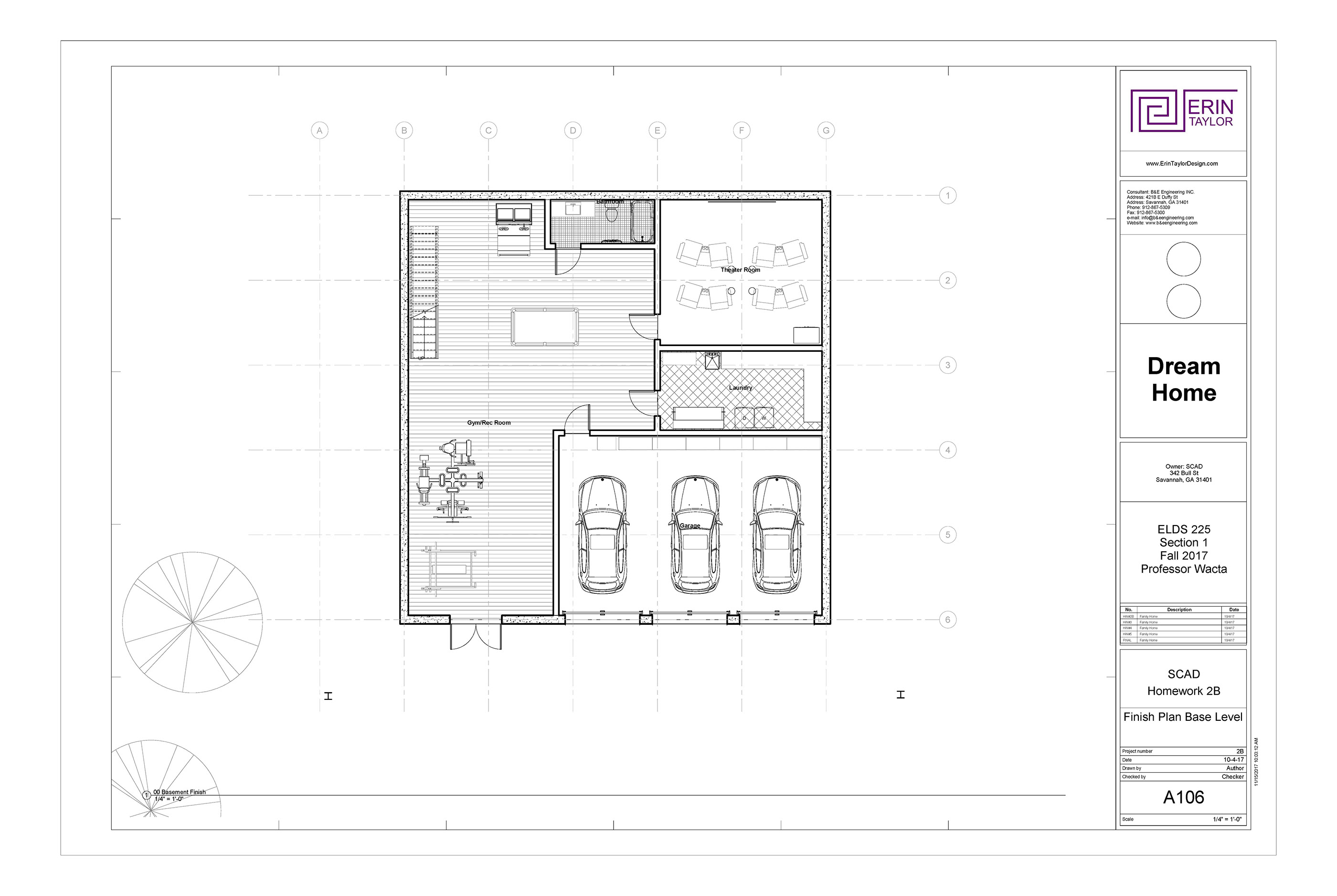 Revit House Plan Construction Document-6