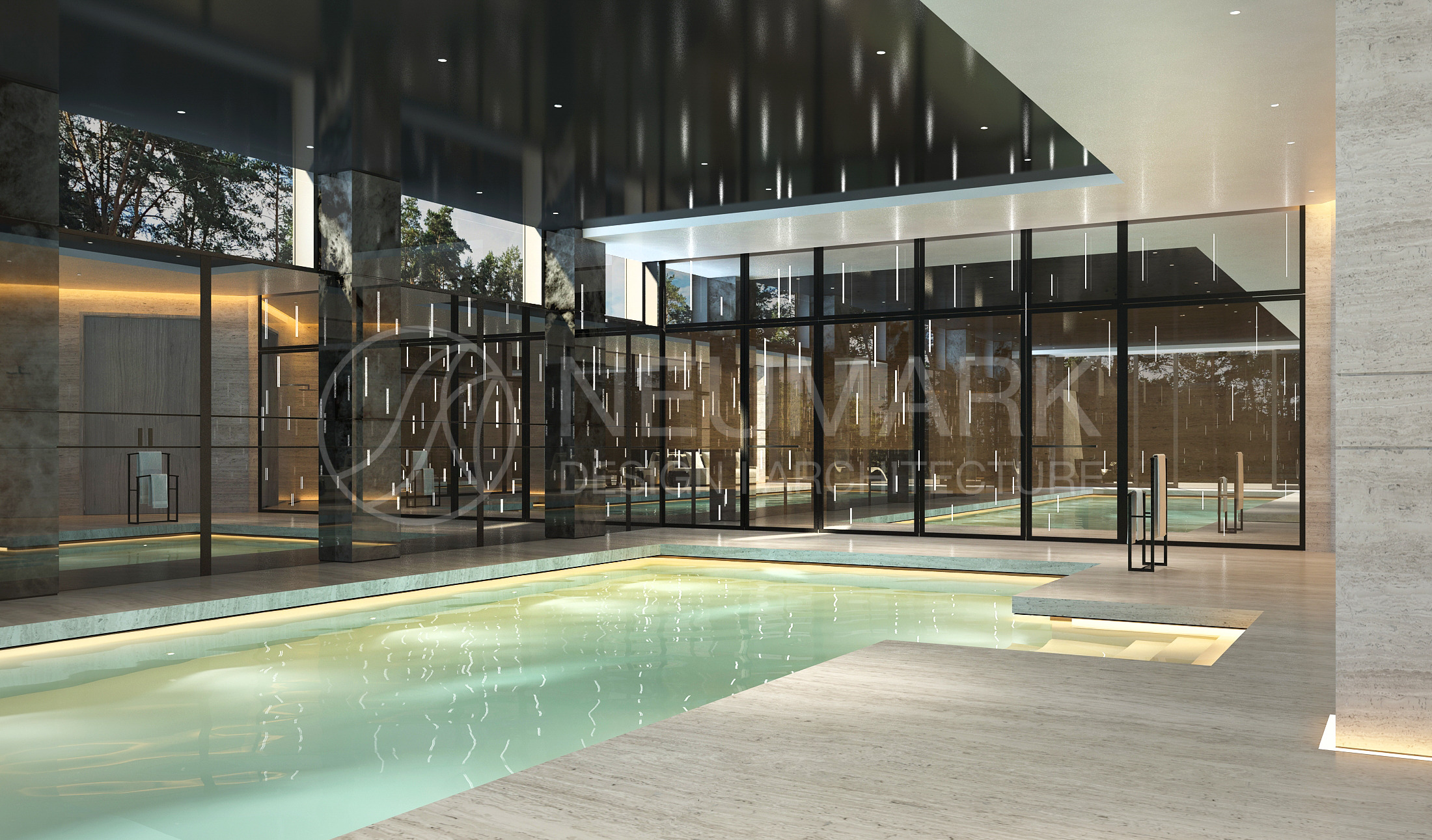 莫斯科 Barvikha 区 1800 平方米现代豪华别墅设计-48