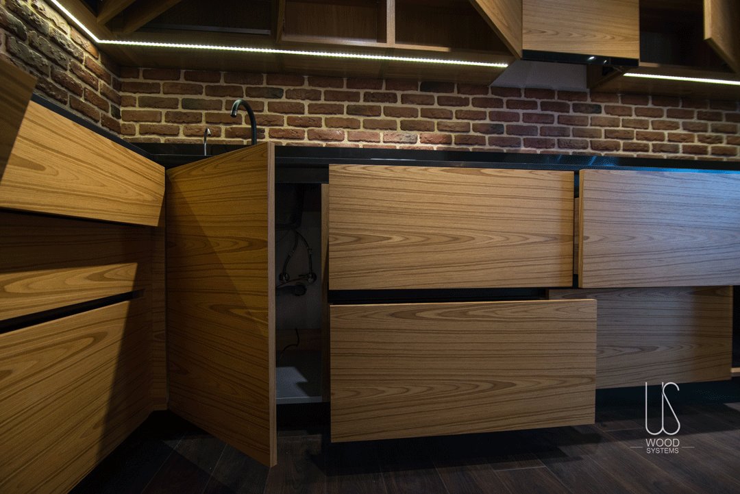 乌克兰木系统公司打造"流动牛轧糖"厨房-29