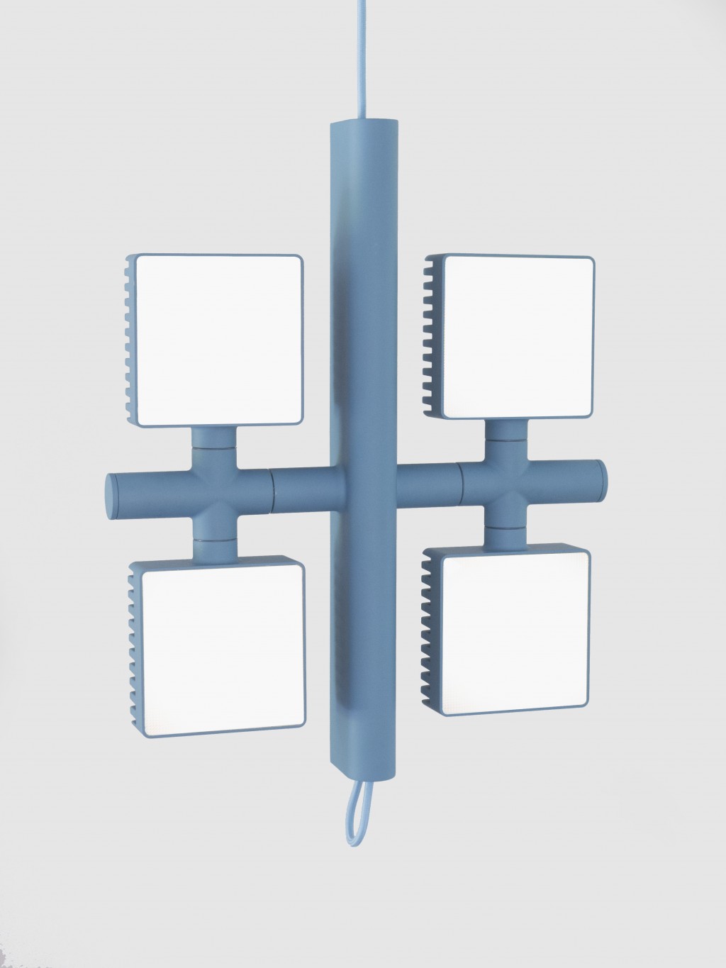 SCMP 设计办公室的极简吊灯“跑道”-4