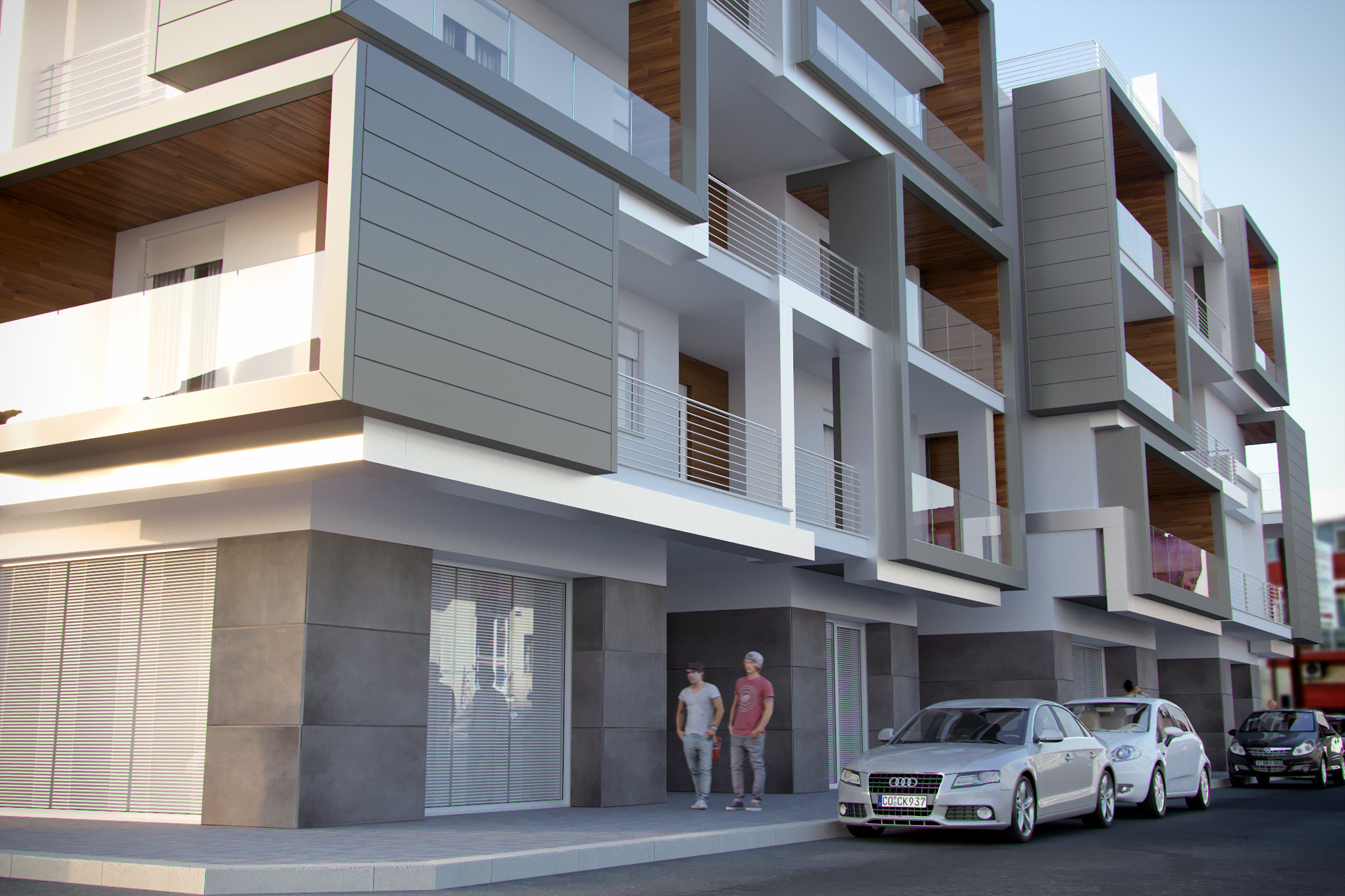 Orta Nova 的多家庭公寓楼设计-0