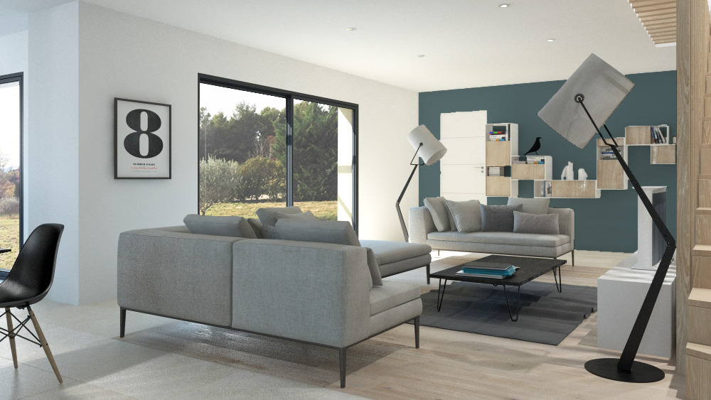 Lubéron 生态区现代生物气候住宅-19