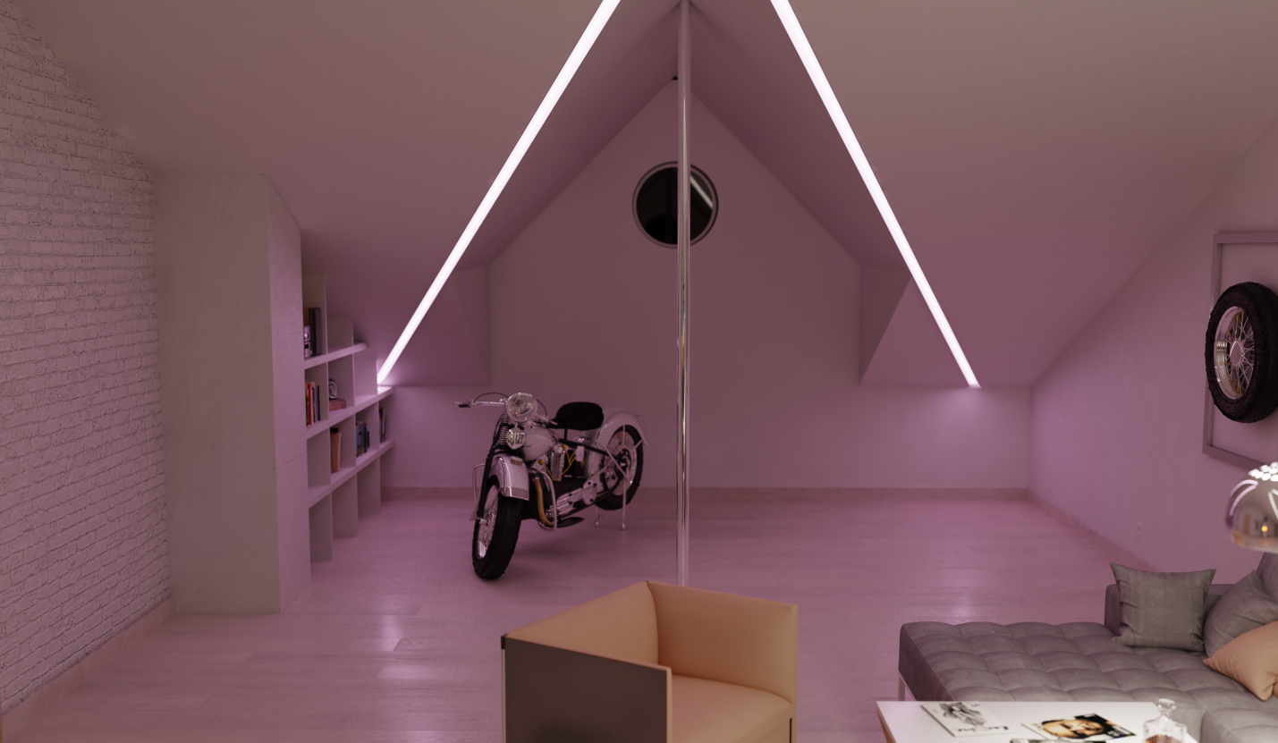 Visualization of a country house-12