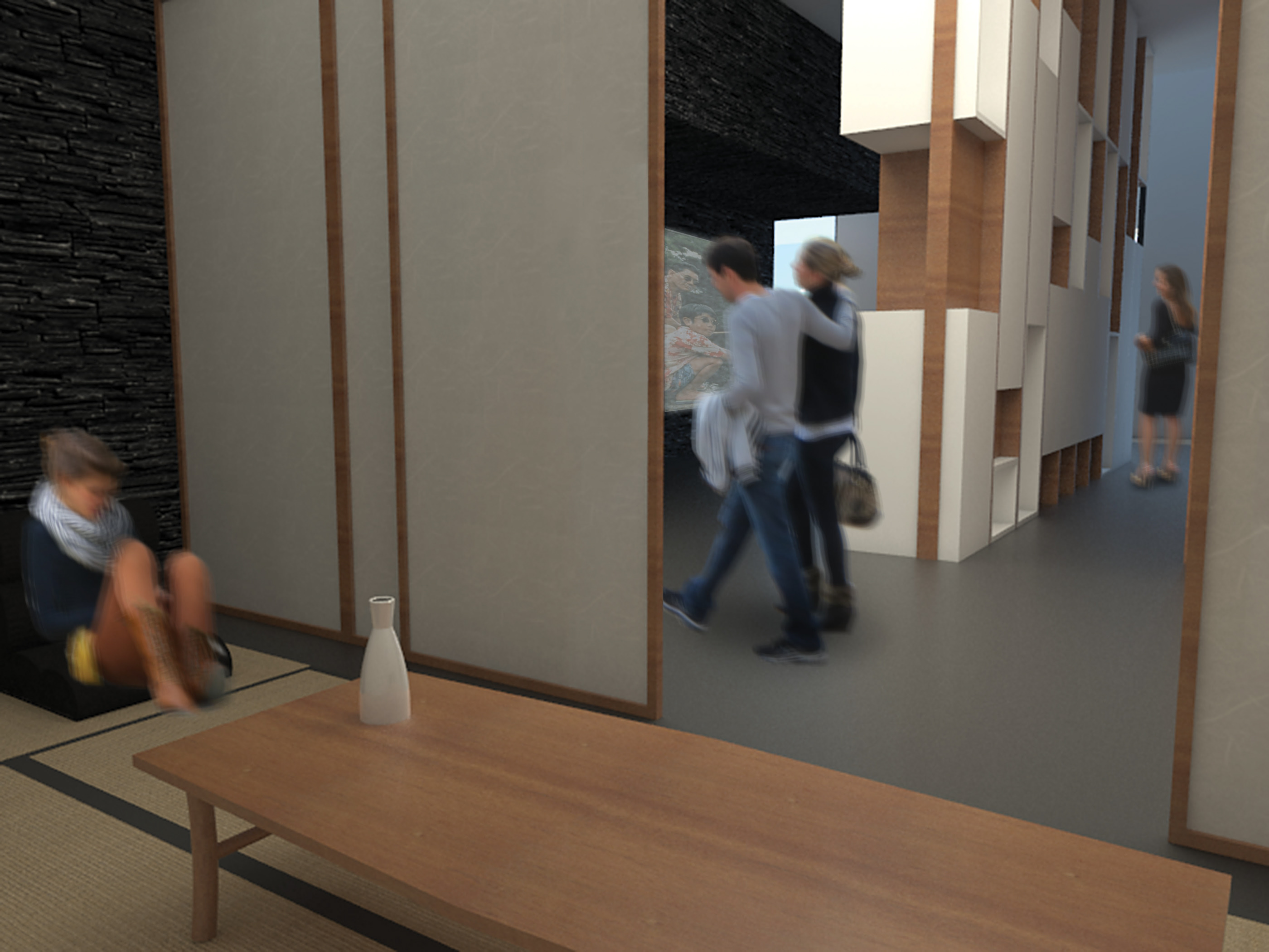 日本电影俱乐部“Kurabu”的空间设计-13