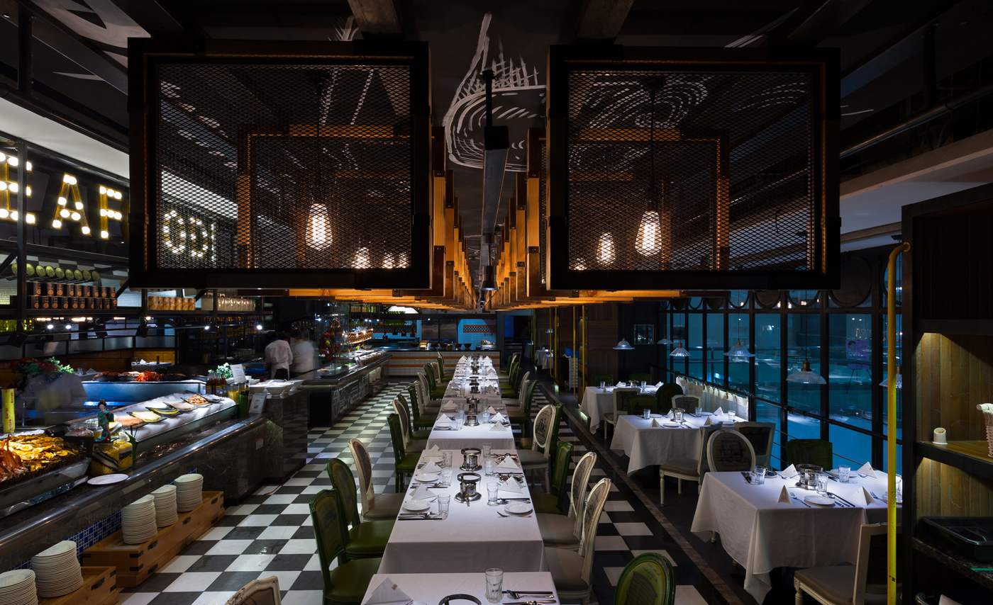上瑞元筑设计 多伦多海鲜自助餐厅百盛店-0