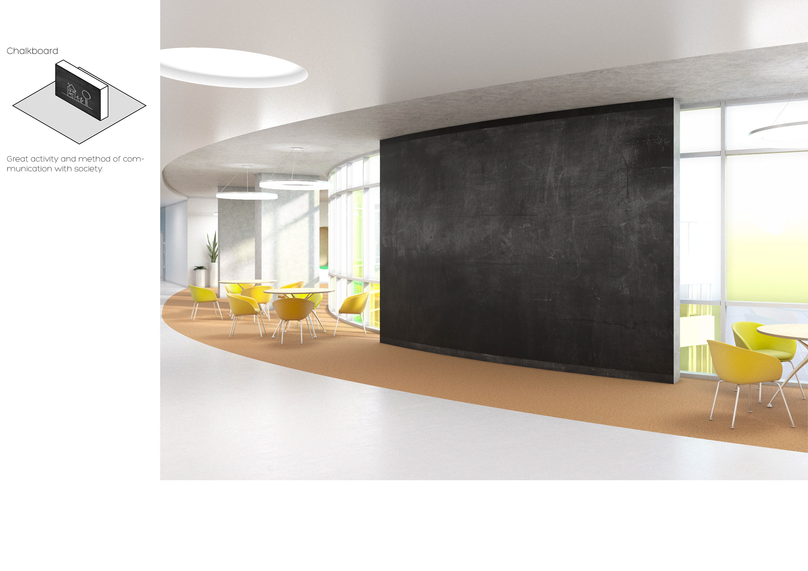 乌克兰公立学校娱乐厅设计-7