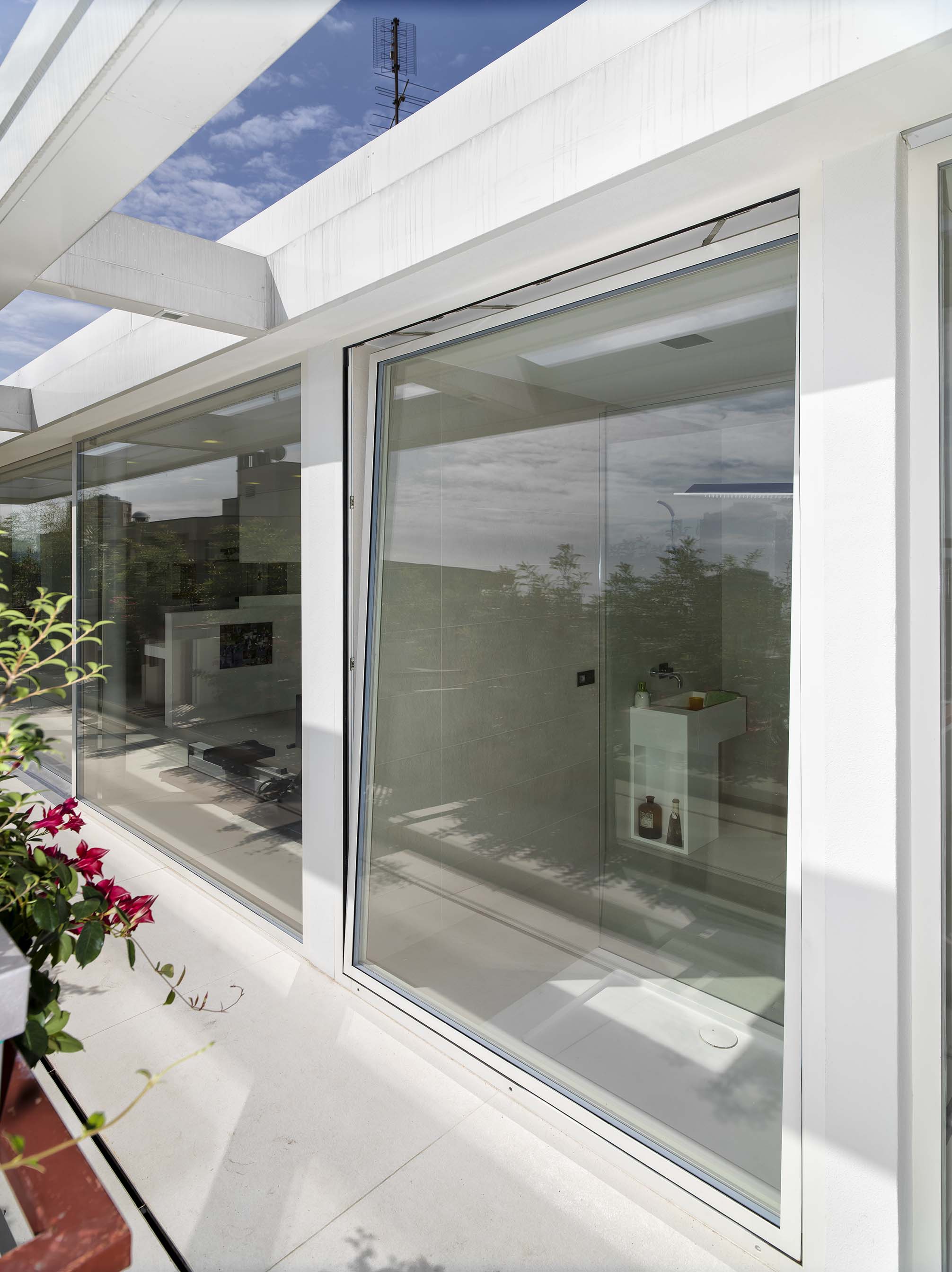 意式风情 Padova 顶层公寓的 360°全景视野-47