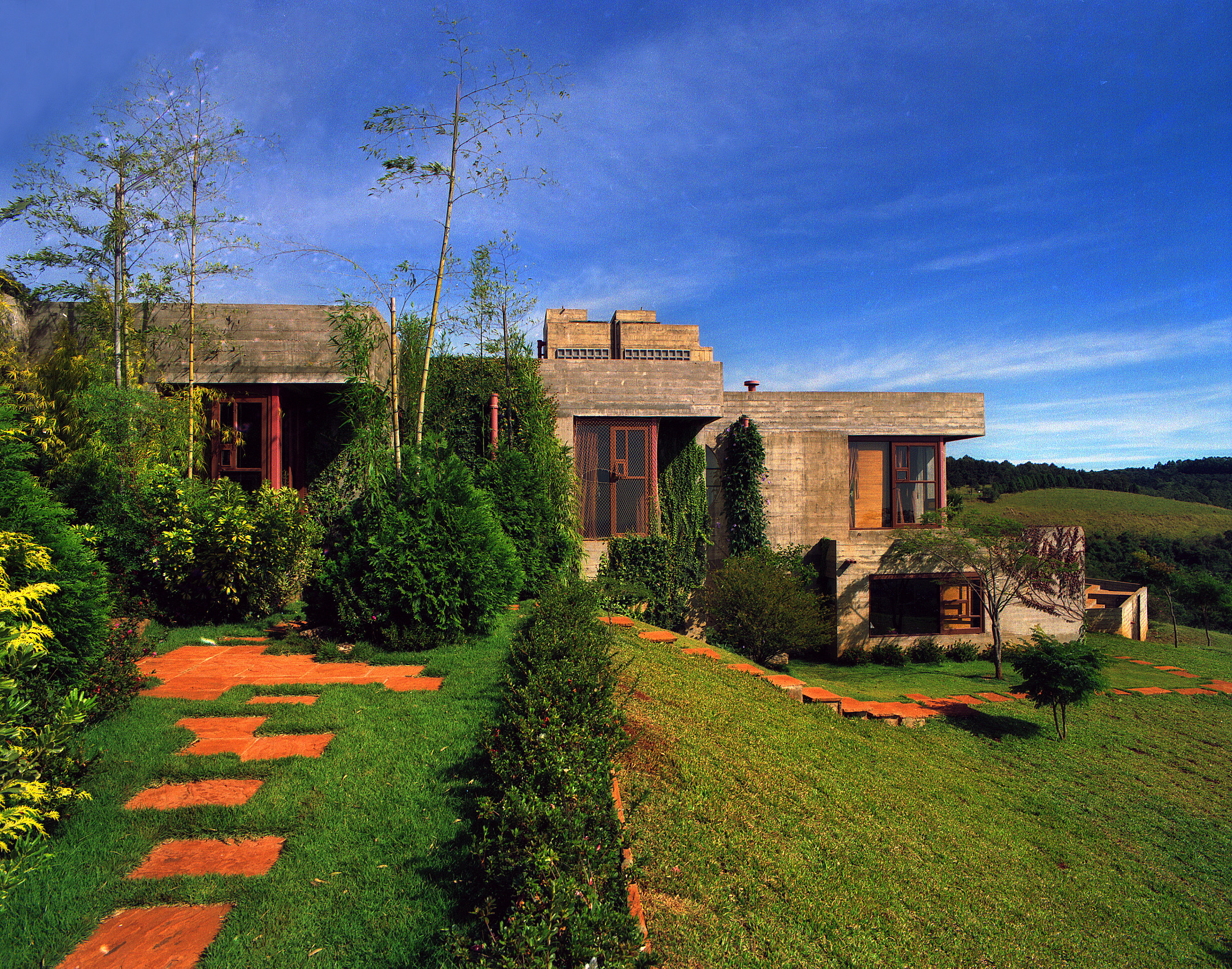 巴西农场住宅的现代演绎-21